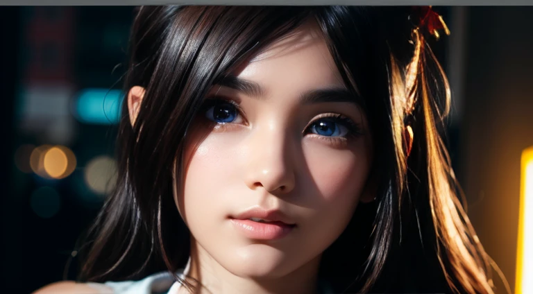(best quality,ultra-detailed),(Realistic:1.37), beautiful and detailed face, Ultra-realistic texture, delicate face, vivid colors. High definition, 8k, light brown eyes