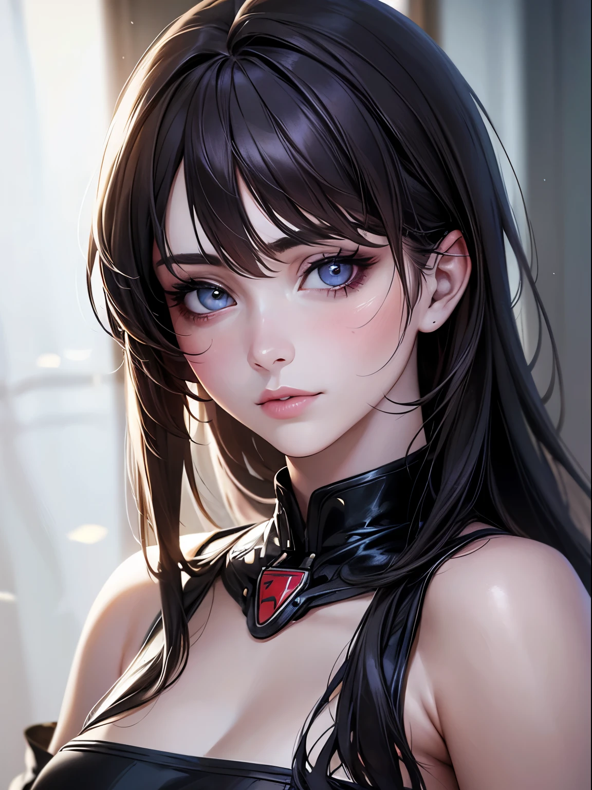 highest quality, Ultra-high resolution, (Realistic: 1.4), beautiful Eyes, Super beautiful, beautiful, beautiful Soldier, Eyes that beckon, Mistress&#39;s point of view, Attractive look, Sexy smile, Perfect Style, Perfect balance, Detailed skin, Mischievous Gaze