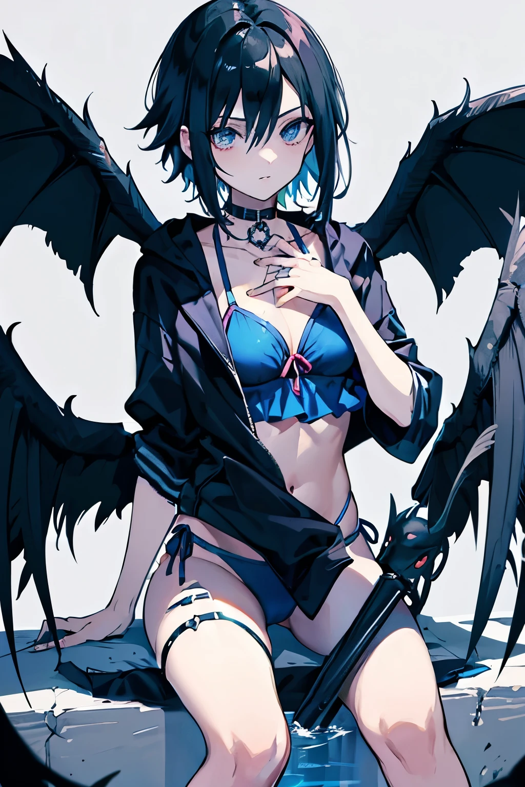 bikini　Less swimwear　Swimsuit with a small area