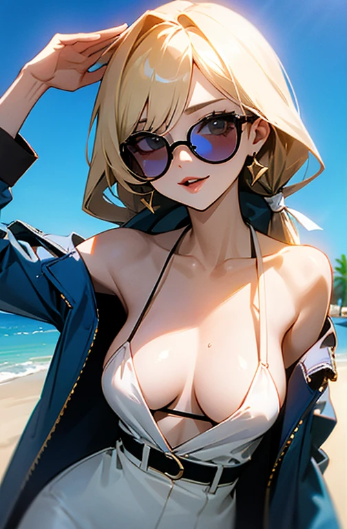 sexy、Cool woman、sunglasses、cool、