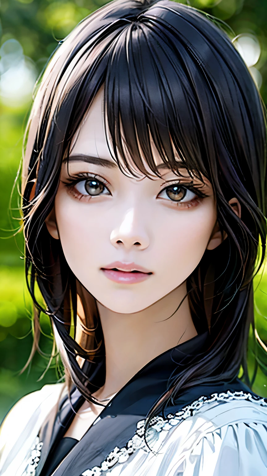 (hig彼st quality、8k、32k、masterpiece)、(Realistic)、(Realistic:1.2)、(High resolution)、Very detailed、Very beautiful face and eyes、1 girl、Delicate body、(hig彼st quality、Attention to detail、Rich skin detail)、(hig彼st quality、8k、Oil paint:1.2)、Very detailed、(Realistic、Realistic:1.37)、Bright colors