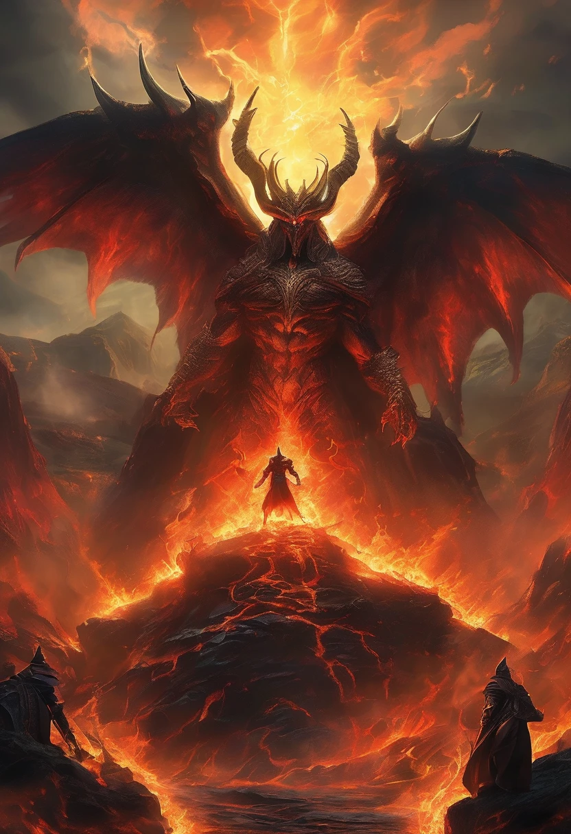 Create a perfect image for domain expansion: crimson purgatory. The details should be dark that can able shook the ground and able to shake your soul