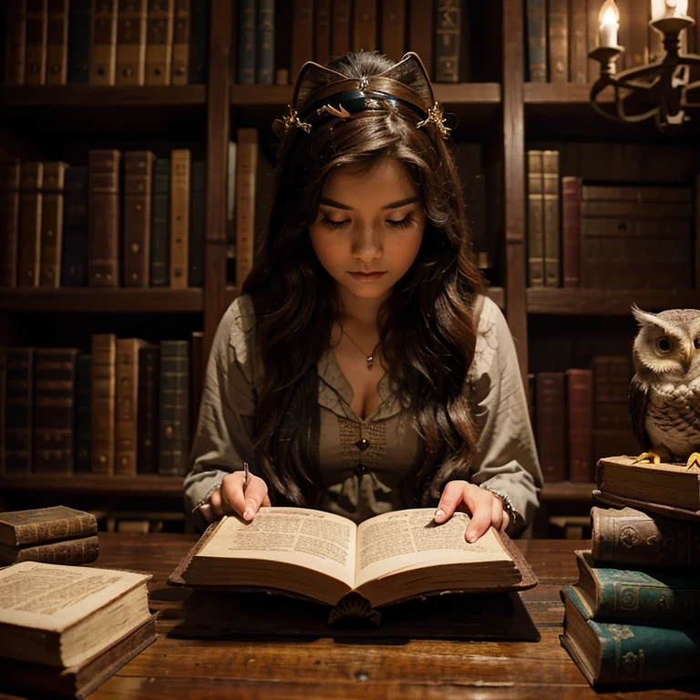 After a daring adventure filled with challenges and surprises, Princess Lily discovered an ancient book of spells hidden deep within the castle library. With the help of her trusted friend, a wise old owl named Winston, she learned how to break the witch's curse.