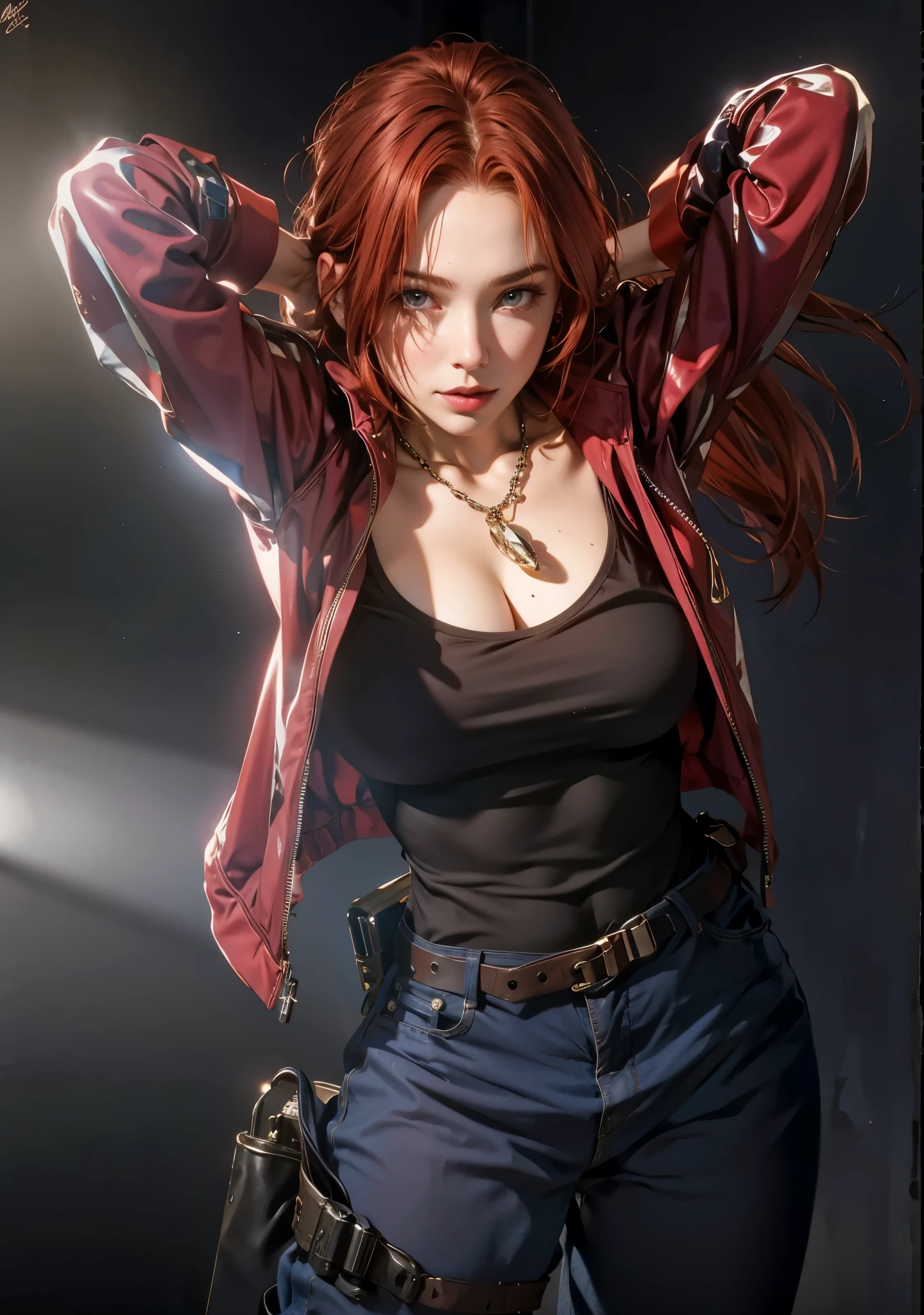 A beautiful redhead