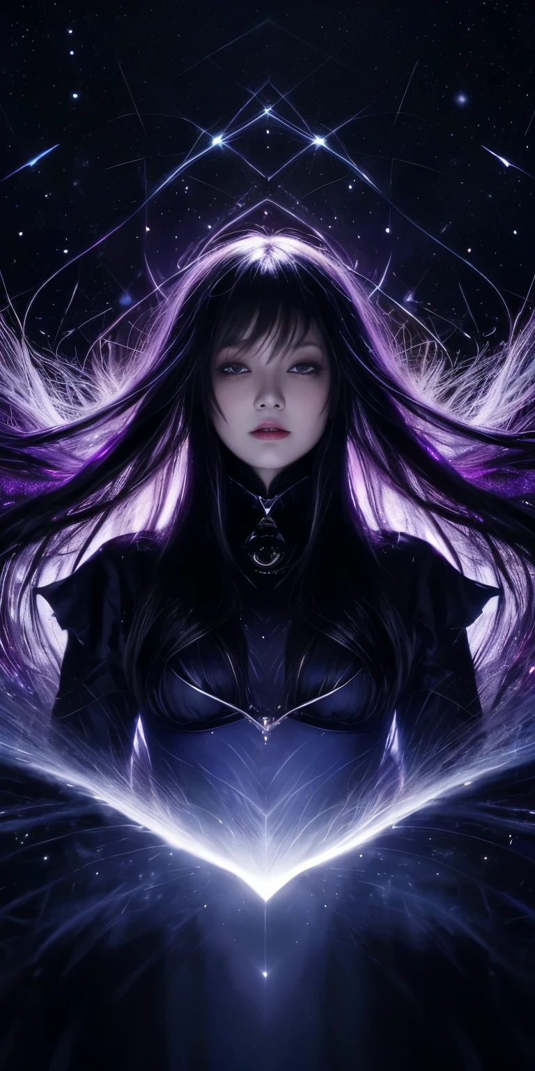 (highest quality,High resolution:1.2),(dark,Threatening:1.1),(Bad luckな:1.1), In the vortex of space,
Heart of a Goth Maiden, Very dark shade.
Her Eyes, Like dazzling fur in a starless haze,
A symphony of despair in their eyes.
Her Mogul Snaps, Mysterious Cemetery,
Think about it, The source of her sadness.
Black hair swaying in the moonlight,
She weaves despair into her dreams.
oh, Her Soul, Shadow&#39;Embrace,
Take me to space.
At each step of the Kelhudelgoring, She summons darkness,
Dance of the Void, Whippler Big Spark.
Her touch is the cold caress of the void,
In her vague existence, I am left confused.
For Love, Bumblewisk, Cosmic Power,
Stars shining in the endless night.
Confusion swirls, Let the emptiness cry out,
Our love is a dazzling dream in the universe.
Gothic Witch of the entire star world,
In your void, I find my soul.
Hypermaximalist, Anime Style, Breathtaking oil paintings, Surreal, Ultra-realistic digital illustrations that mimic the style of oil paintings, Blends seamlessly with Alex Grey&#39;Psychedelic fantasy art by H&#39;The Aesthetics of Biomechanics.R. Giger. Great composition, masterpiece, highest quality, (devil,Satan,Lucifer:1.1),(devilish:1.1),(Bad luck,Bad luckな:1.1),(Powerful figure:1.1、Big Breasts、Glasses) 、 ((((Huge glasses, Nerd Glasses, thick glasses, Round Glasses)))),(((Big Breasts)))、(Red eyes glow:1.6)、(Red glowing eyes,Sharp teeth:1.1),(Black wings,thick,shabby:1.1),(hellish landscape:1.1),(fire,sulfur:1.1),(Threatening atmosphere:1.1),(dark shadows,Threatening presence:1.1),(Bad luck clouds,Stormy Skies:1.1),(dark,Spooky atmosphere:1.1),(Bad luck aura,Evil energy:1.1),(dark aura,cigarette:1.1),(Extreme heat,Burning Flames:1.1),(Surreal,Nightmare Visions:1.1),(Predicting the end:1.1),(Twisted corners,Fiery crown:1.1),(Bad luck whispers,devilish laughter:1.1),(Cry of pain,echoing screams:1.1),(Bad luck symbols,Ancient runes:1.1),(Mysterious Relic,dark artifacts:1.1),(Infernal Ritual,Ritual sacrifice:1.1),(devilish minio