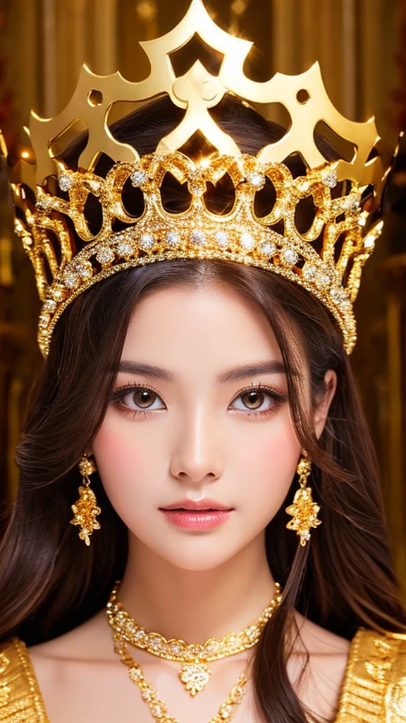 goddess　gold　gorgeous　crown