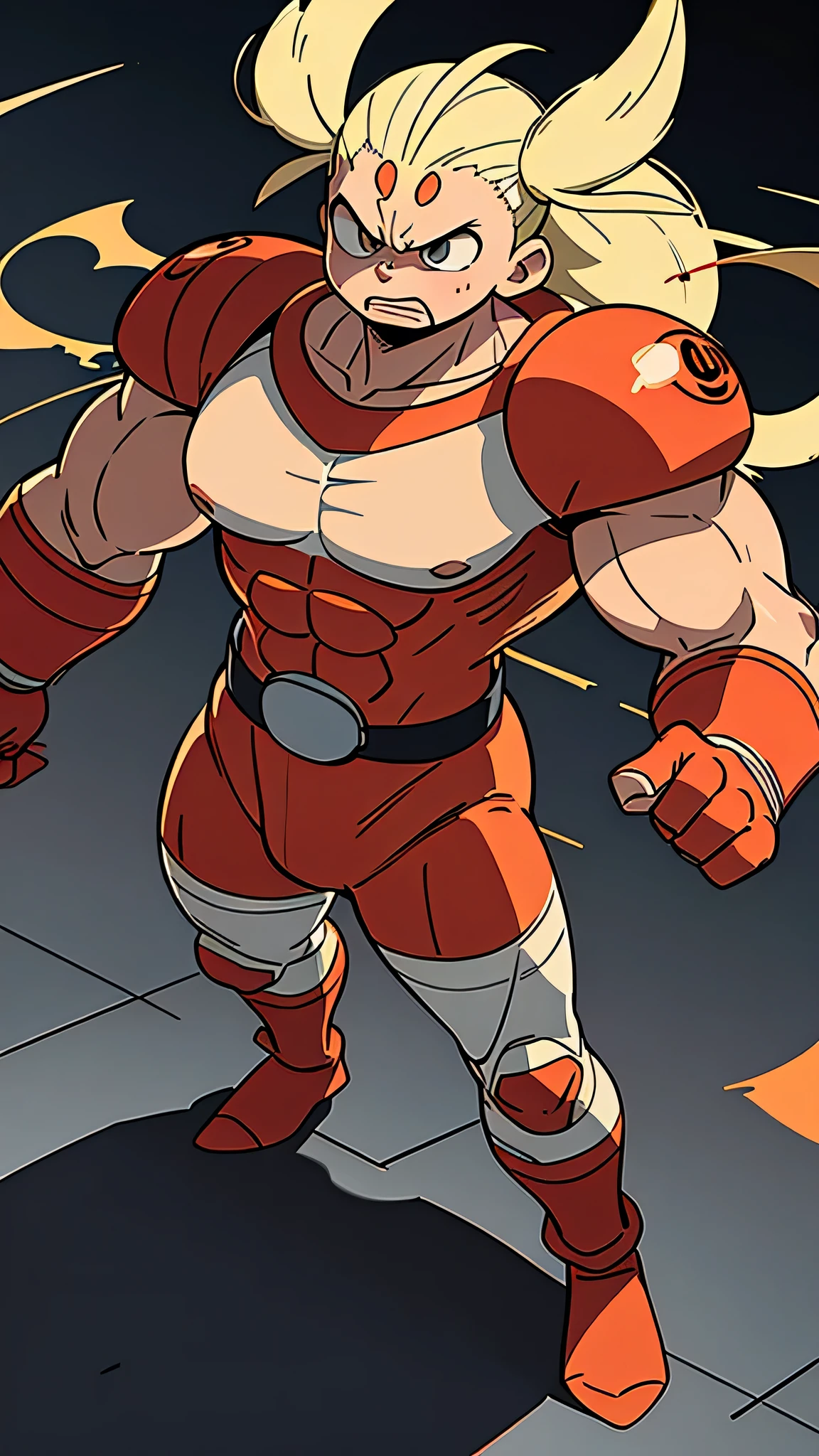 masterpiece, highest quality, (Highly detailed CG Unity 8k wallpaper), (highest quality), (Best illustrations), (Best Shadow), Kinnikuman.