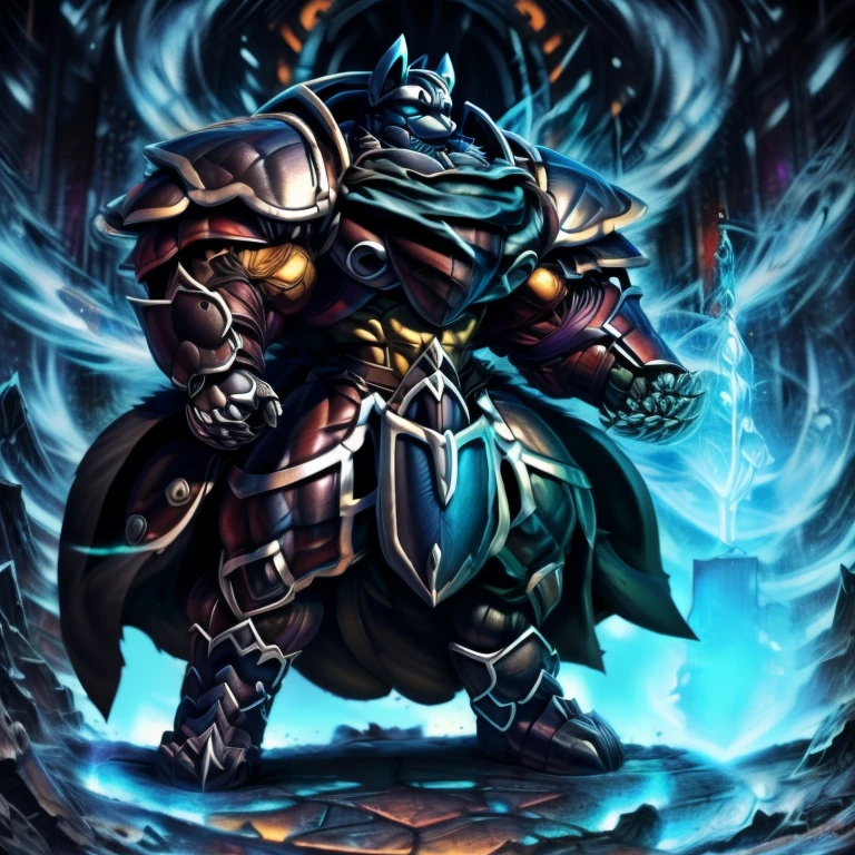 (masterpiece, best quality, detailed:1.2) (Pokémon) LUCARIO, detailed full body, a knight's mechanical armor, glowing wide and heavy armor, wears full body armor. massive muscles, huge pecs, chiseled abs, huge pectorals, exaggeratedly huge muscles. wearing a cloak. unusually developed muscular body big muscle, pecs, triceps, traps, waist narrow, unusually developed muscular body, Dark knight,
BlackKnight_fe, 