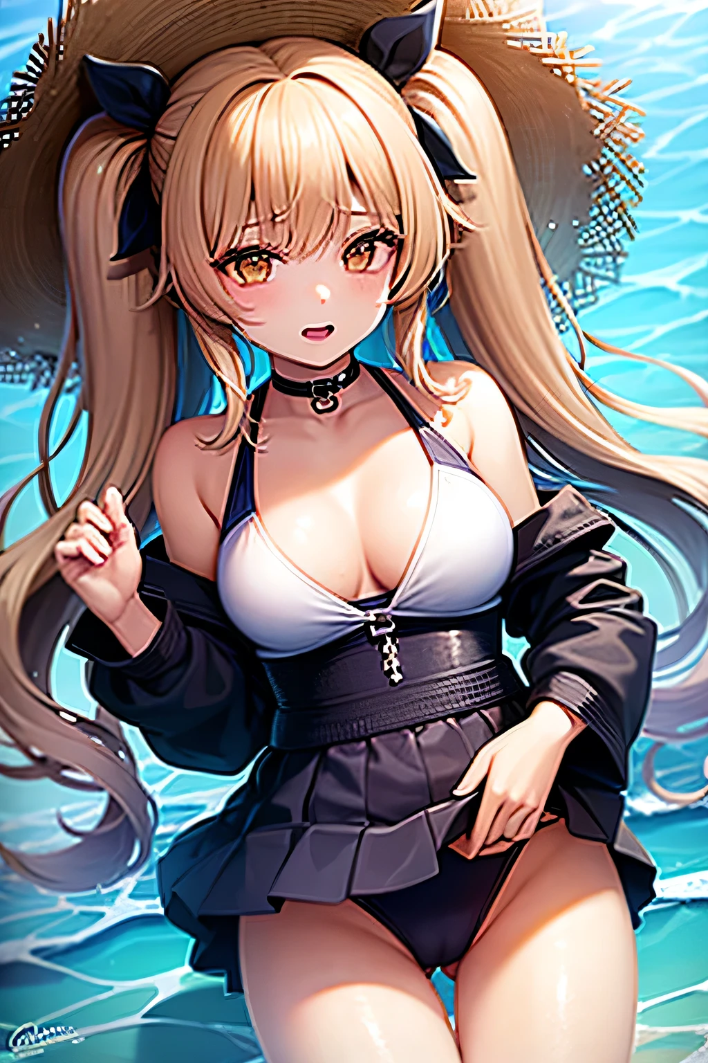 girl in swimsuit
