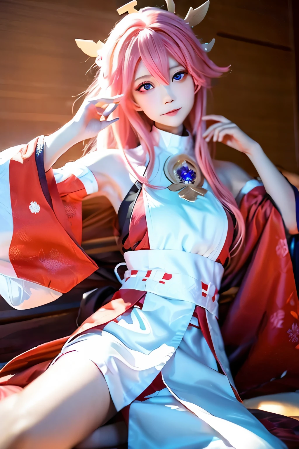 Yae Miko Suit mizugi ero