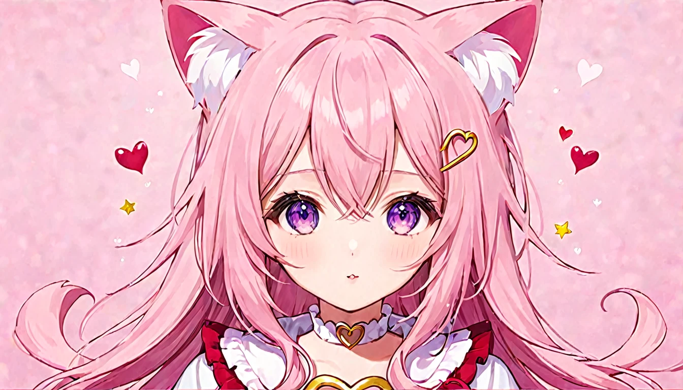 Heart symbol、Cat ear