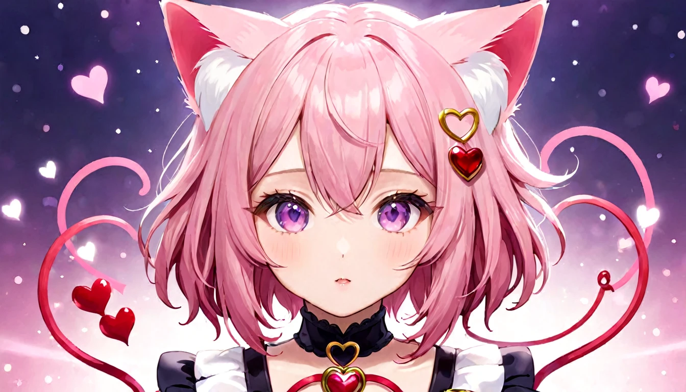 Heart symbol、Cat ear