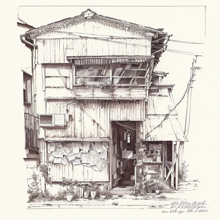 Painting of a house with a cat sitting on the porch, pen-and-ink illustration, Pen and ink on paper, micron Pen drawing, Pen drawing, Black micron pen illustration, Pen and ink drawing, pen-and-ink illustration, pen-and-ink illustration, pen-and-ink illustration, Pen and ink drawings, Detailed line drawings with beautiful ink