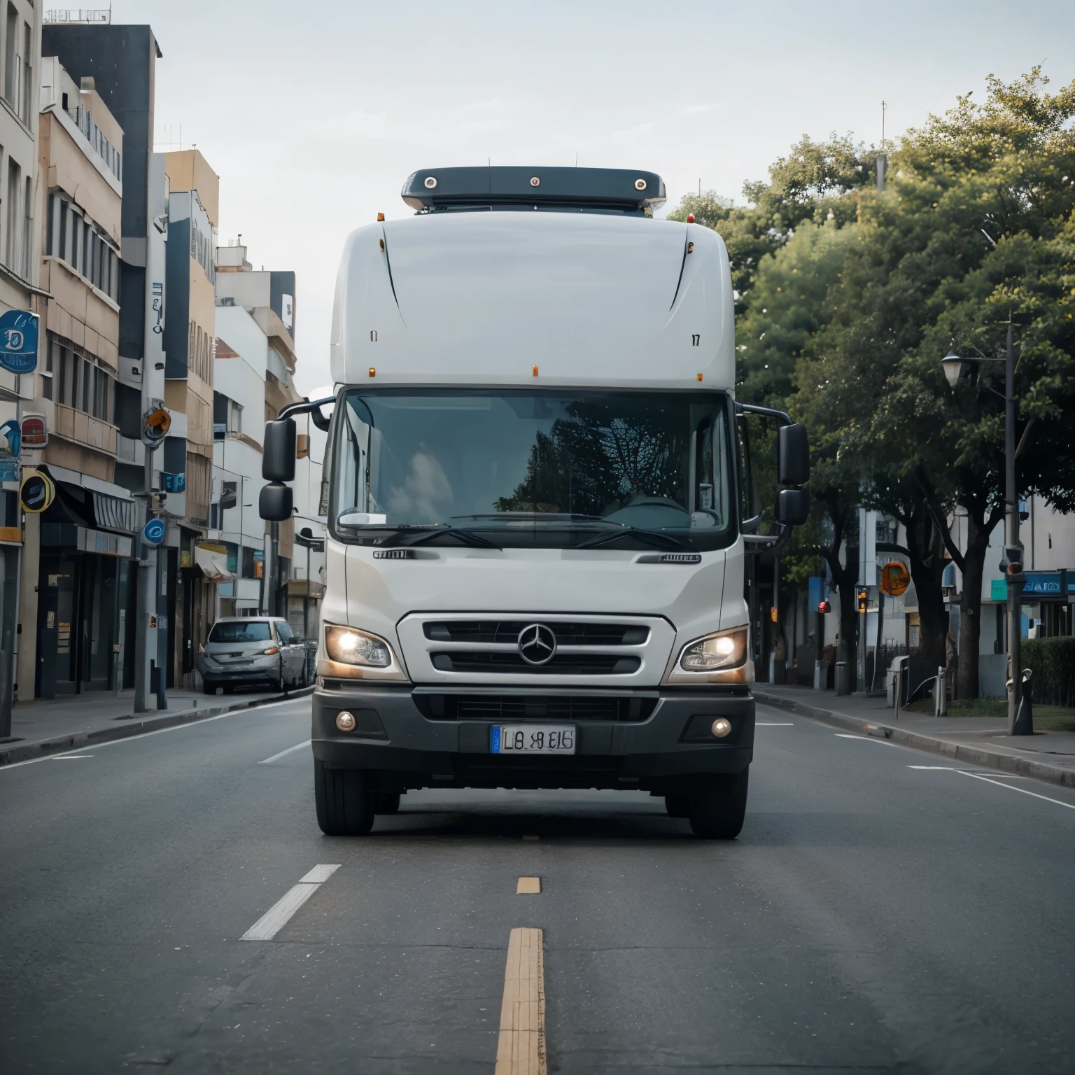 Generar una imagen de transporte terrestre