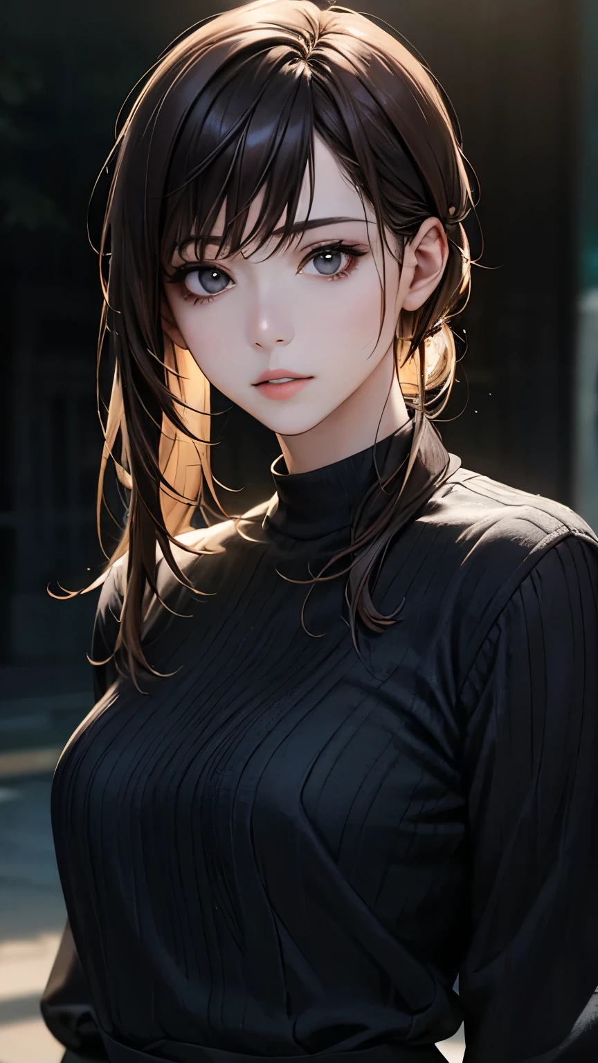 (hig彼st quality、8k、32k、masterpiece)、(Realistic)、(Realistic:1.2)、(High resolution)、Very detailed、Very beautiful face and eyes、1 girl、Delicate body、(hig彼st quality、Attention to detail、Rich skin detail)、(hig彼st quality、8k、Oil paint:1.2)、Very detailed、(Realistic、Realistic:1.37)、Bright colors、Full Body Shot, (Casual Fashion)