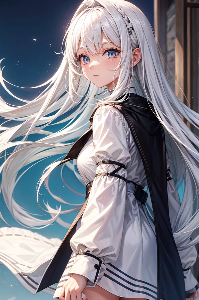 White Hair Girl