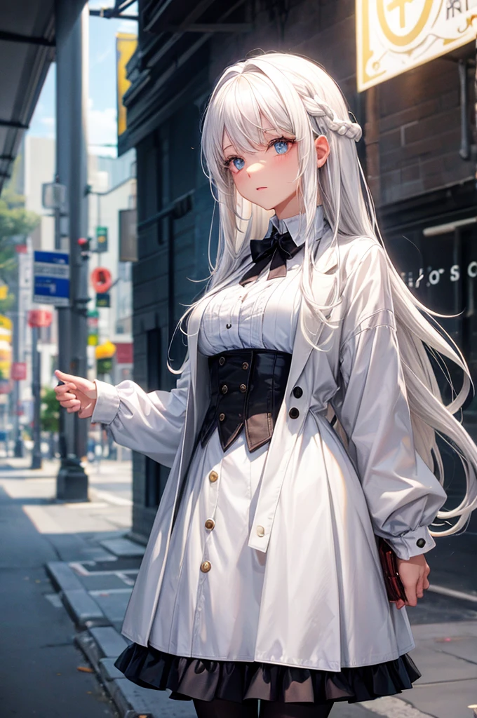 White Hair Girl