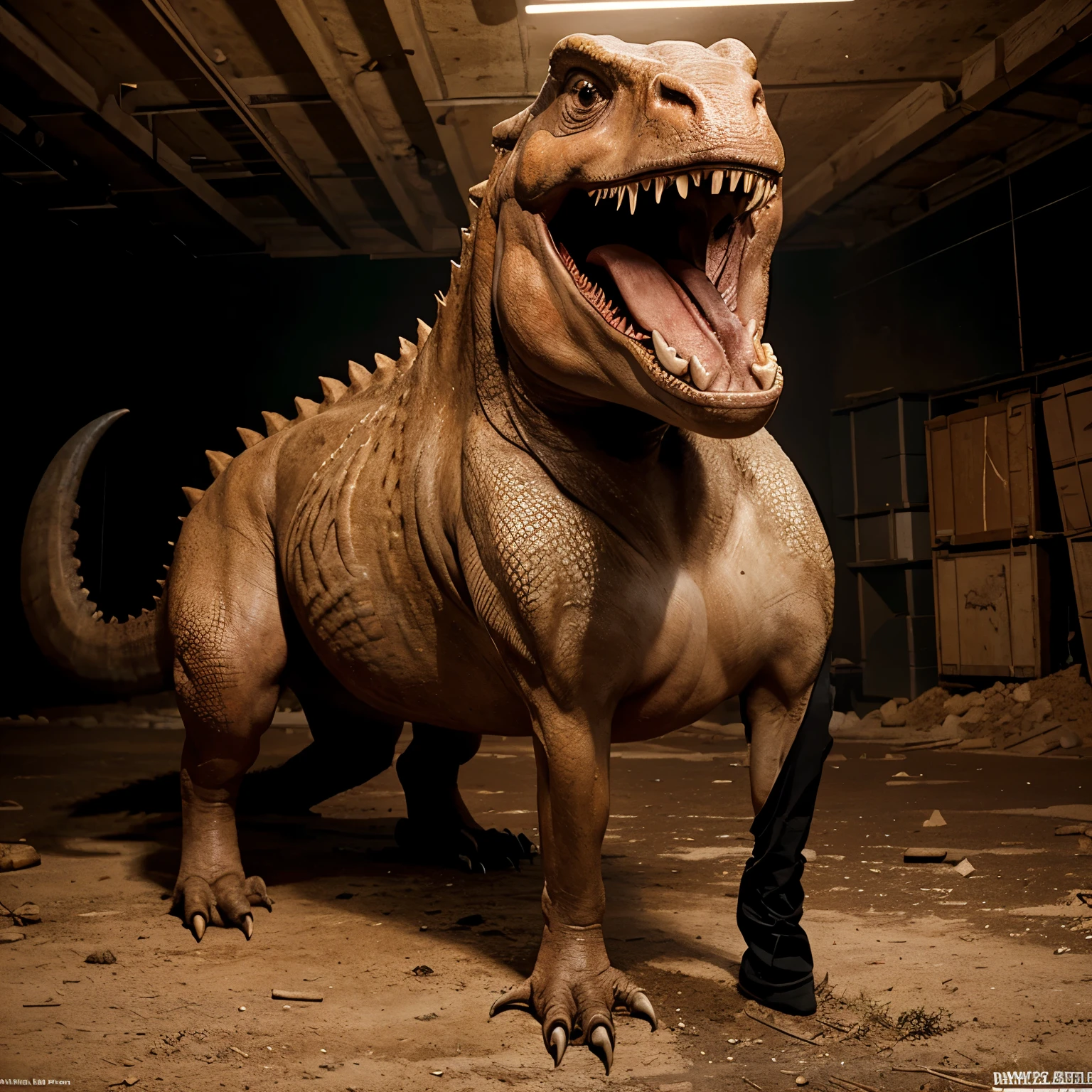 Donald Trump on Dinosaur