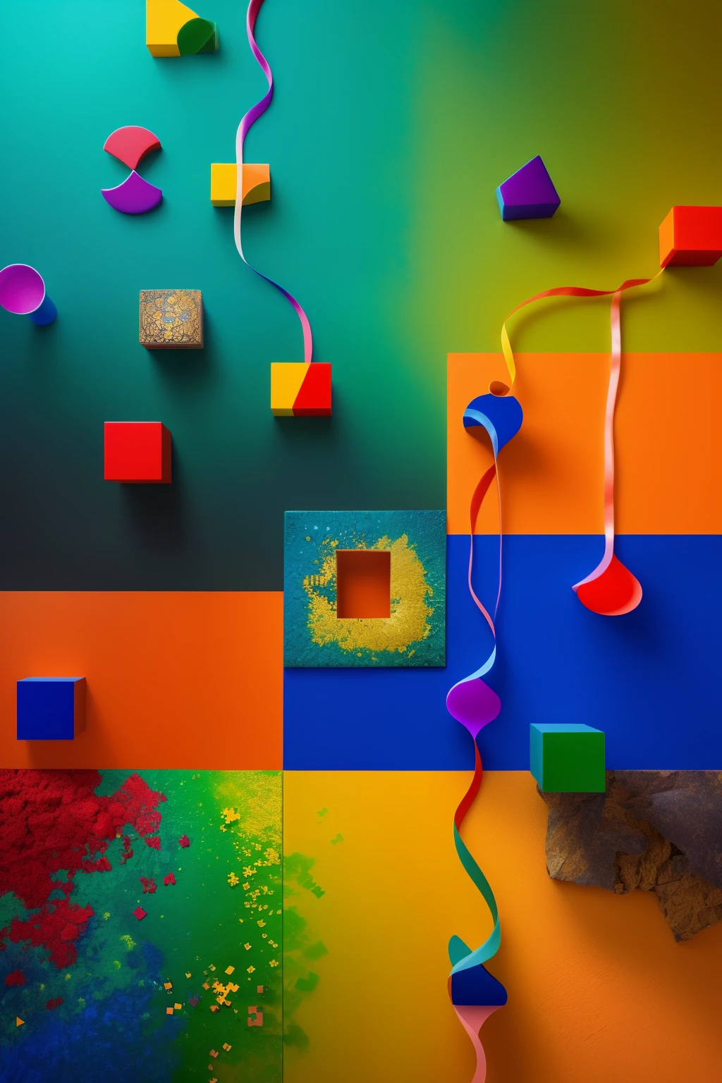 Create an image of a captivating scene that embodies the essence of intrigue and intellectual curiosity. The backdrop is a rich, vibrant canvas adorned with an amalgamation of puzzle pieces, brain gears, and question marks, alluding to the enigma of a hidden puzzle or challenging problem. Scattered among these elements are subtle references to various game components, serving to entice the viewer's mind.

The color palette of this image bursts with energy and intellect, employing a harmonious blend of hues. Bright blues and greens evoke the feeling of intelligence, while reds and yellows ignite the senses and symbolize passion and excitement. This vivid and striking