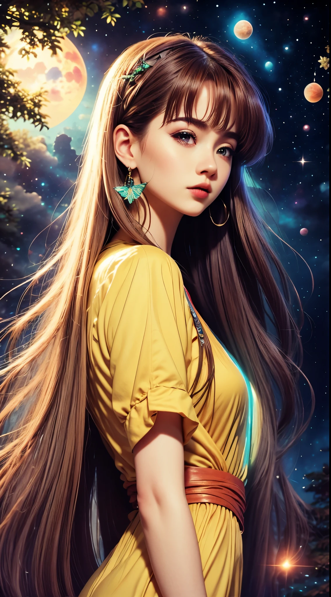 dramatic angle,(fluttered detailed ink splashs), (illustration),(((1 girl))),(long hair),portrait512 Cyborg512 Tay512, electronics, motors, wires, buttons, lcd,lacivious pose,(expressionless ,hair ornament:1.4),there is an ancient palace beside the girl,chinese clothes,(focus on), color Ink wash painting,(ink splashing),color splashing,((colorful)),[sketch], Masterpiece,best quality, beautifully painted,highly detailed,(denoising:0.7),[splash ink],yin yang,a lot of details,mysterious expression, in a modern and abstract setting, with bold and colorful abstract art, photo shot from front, mid-body portrait, highly-detailed, (flat color:1.1),(colorful:1.3),(masterpiece:1.2), best quality, masterpiece, original, extremely detailed wallpaper, looking at viewer, oriental city,eastern architecture,a lot of details,mysterious expression, in a modern and abstract setting, with bold and colorful abstract art, blurred background, bright lighting,movie studio (analog film:1.3) (vhs movie) (photorealistic) (screencap) (cinematic lighting) (sharp focus) (80sDarkFantasySD15b:1.0),,natural lights, photorealism, cinematic,
"realistic detailed image, in the style of Francis Bacon, Surreal, Norman Rockwell and James Jean, Greg Hildebrandt, and Mark Brooks, triadic color scheme, By Greg Rutkowski, in the style of Francis Bacon and Syd Mead and Edward Hopper and Norman Rockwell and Beksinski, open ceiling, highly detailed, painted by Francis Bacon, painted by James Gilleard, surrealism, airbrush, Ilya Kuvshinov, WLOP, Stanley Artgerm, very coherent, art by Takato Yamamoto and James Jean"
abstract dream, space, intricate, grand scale, alone, cinematic film still, insane detail, sharp focus, depth of field, realistic lighting, (realistic perspective), complex, (multiple subjects), 4k HDR,
<lora:add_detail:0.5> <lora:more_details:0.25> <lora:FantasyWorldV1:0.25>