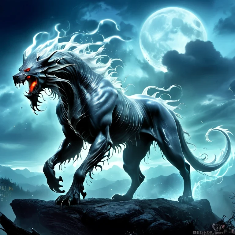 Demon World,Transparent nightmare beast,Magical Creatures,phantom attack,