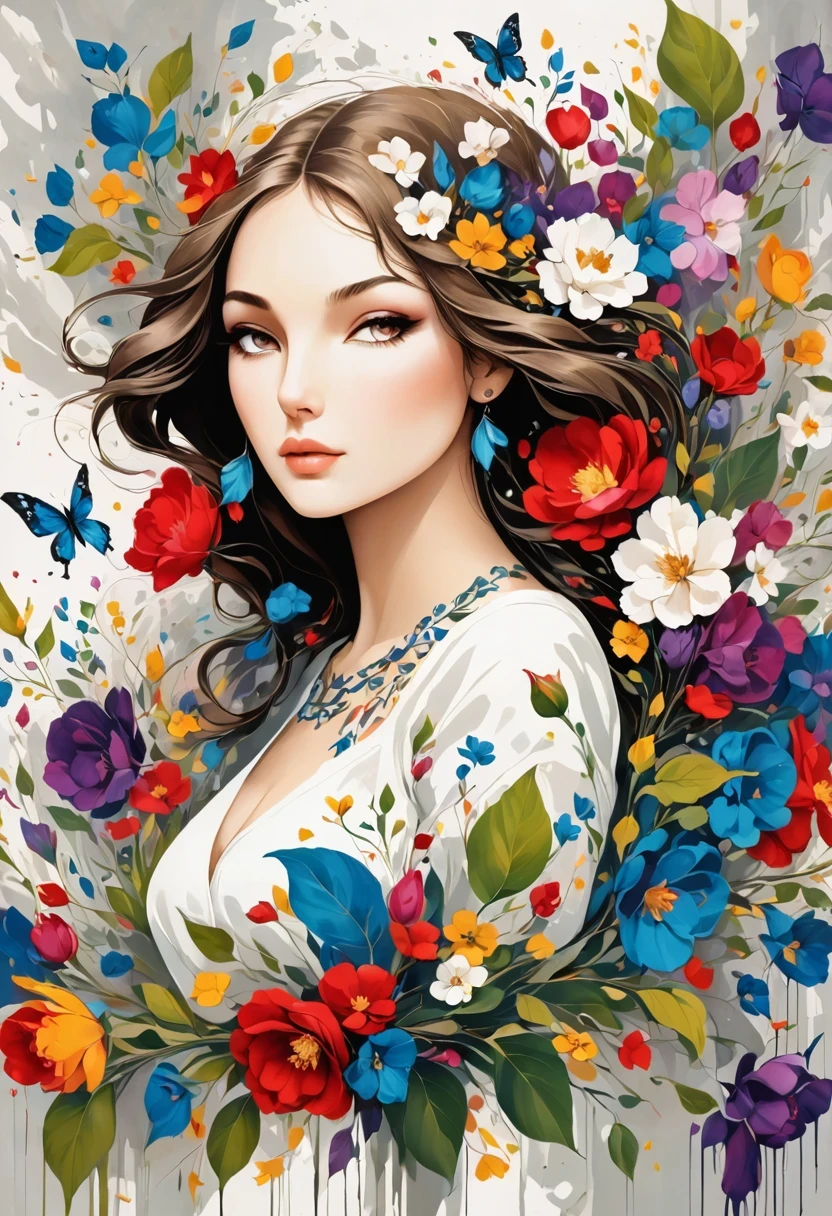 (artist:Mark Schultz:1.1),(artist A. R. Penk:0.8),(artist Abstract D'Oyley:1.1),artist Abbas Kiarostami,role conception,Female Mage,