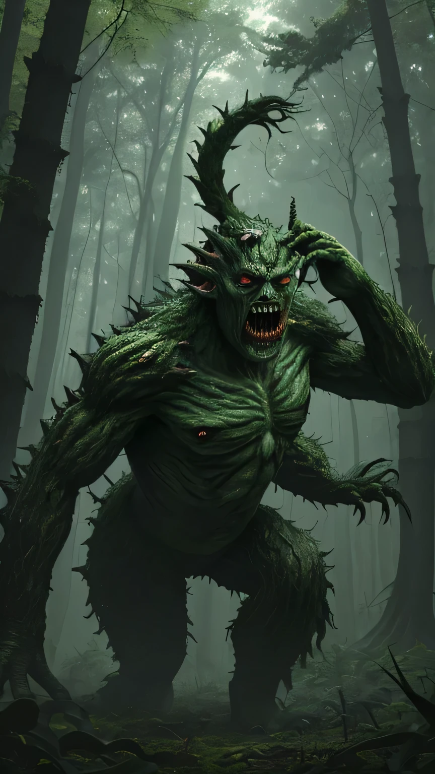 A monster in forest