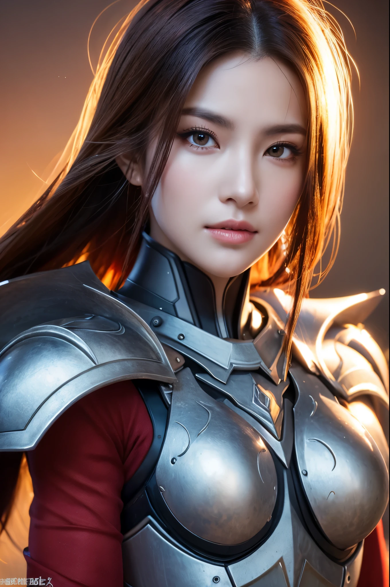 8K,(Female ghost)、Devil Mask、Super Beauty(Like the real thing)、Sexy Red Armor Solo Adult Devil Woman、Just like the whole body、(Equipped with a long and large spear)、Ghost of a mature big woman。Strong jaw(Like the real thing)、Stand facing forward、Demon Armor、A wonderful work of art、((Kyoto Panel Style))、Wind effects:1.9、Cloud Effect:1.2、Full Rendering、Encaustic painting、Unreal Engine、Beautiful armor patterns and decorations,Surreal,Armor details,超A high resolution,Professional quality high resolution、Perfect contrast、Perfect lighting、Perfect composition、Perfect Skin、Perfect Fingers、Perfect breasts、Perfect Hair、Perfect Face、Realistic facial features,masterpiece,Photorealistic RAW photos,Bright colors,Rich colors,50mm lens,Nikon D850,super highest quality,Slim figure,Perfect body line,Perfect hand shape,Anatomical body balance,Highly detailed face,Highly detailed eyes,Beautiful Lips,Excellent light particles,Cinema Lighting,Makeup,Ultra-high resolution,Ultra-Realistic Skin,Sexy woman closeup,Ample breasts,Dynamic pose,Hard and strong abs,