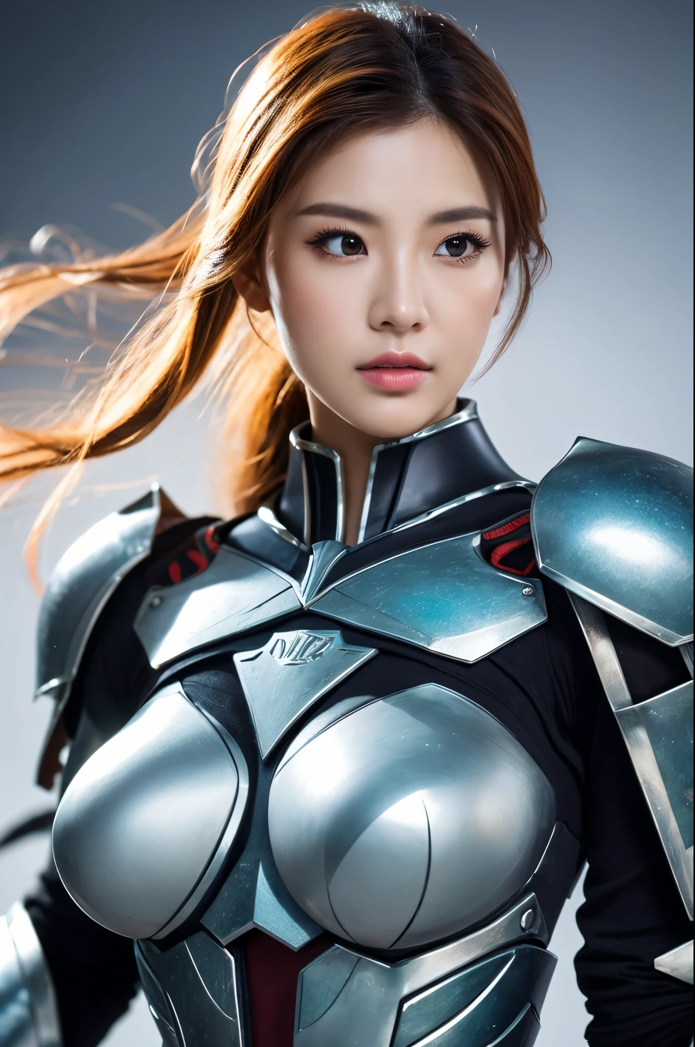 8K,(Female ghost)、悪魔のMakeup、Super Beauty(Like the real thing)、Sexy Red Chest Armor,Adult demon woman、Just like the whole body、(Equipped with a long and large spear)、Ghost of a mature big woman。Strong jaw(Like the real thing)、Stand facing forward、Devil horns、A wonderful work of art、((Kyoto Panel Style))、Wind effects:1.9、Cloud Effect:1.2、Full Rendering、Encaustic painting、Unreal Engine、Beautiful armor patterns and decorations,Surreal,Armor details,超A high resolution,Professional quality high resolution、Perfect contrast、Perfect lighting、Perfect composition、Perfect Skin、Perfect Fingers、Perfect breasts、Perfect Hair、Perfect Face、Realistic facial features,masterpiece,Photorealistic RAW photos,Bright colors,Rich colors,50mm lens,Nikon D850,super highest quality,Slim figure,Perfect body line,Perfect hand shape,Anatomical body balance,Highly detailed face,Highly detailed eyes,Beautiful Lips,Excellent light particles,Cinema Lighting,Makeup,Ultra-high resolution,Ultra-Realistic Skin,Sexy woman closeup,Ample breasts,Dynamic pose,Hard and strong abs,Very large breasts,Action pose,Battle Mode,