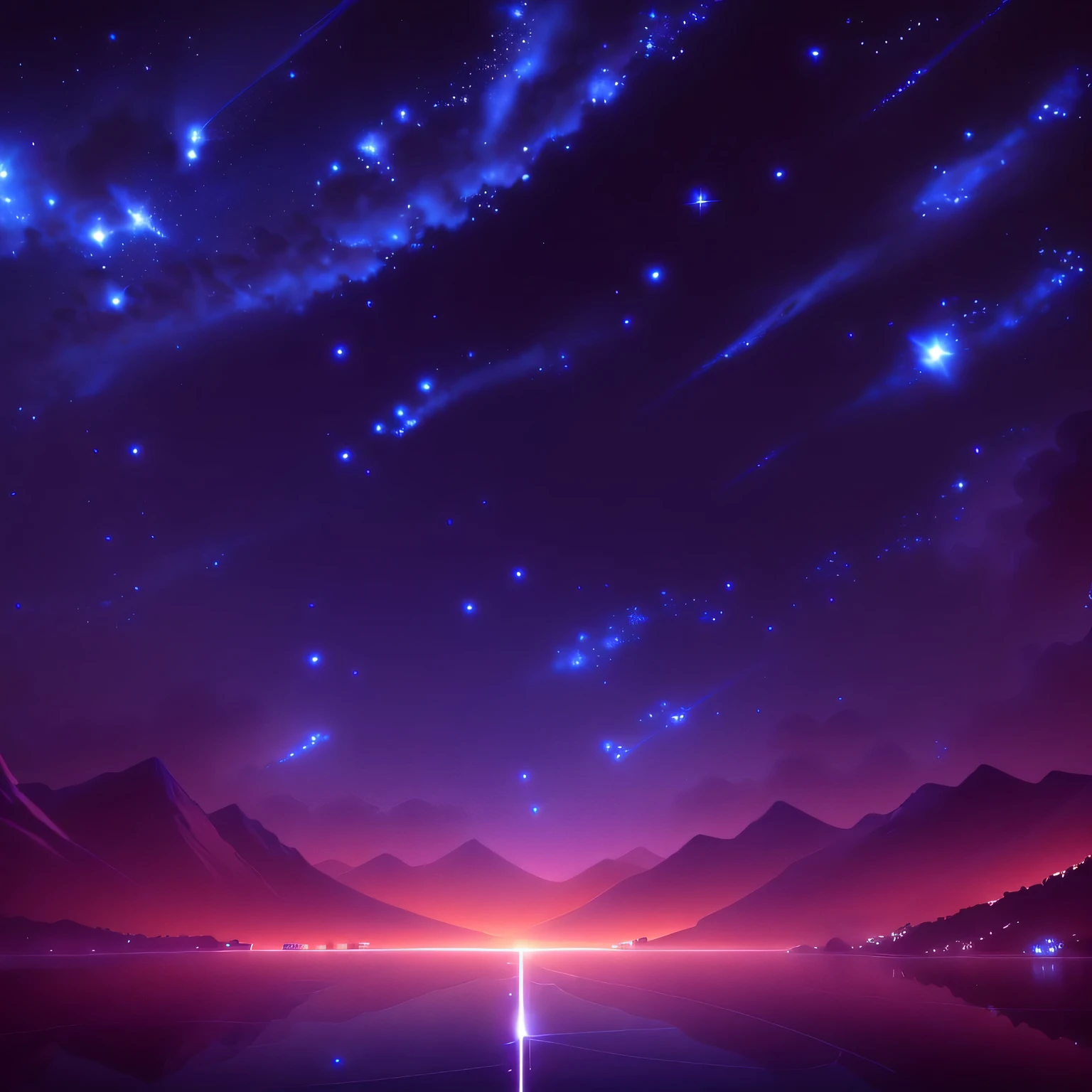 Starry Sky over a mountain lake with shining stars, Awesome Wallpapers, Background artwork, Night view, wallpaper 4k, wallpaper 4k, Anime Background, quiet night. Digital Illustration, Starry Sky, Great background, 4k HD illustration wallpaper, Beautiful iPhone Wallpapers, Beautiful Wallpapers, high quality desktop wallpaper, Mobile Phone Wallpaper HD, Starry Sky 8 k, Starry Sky