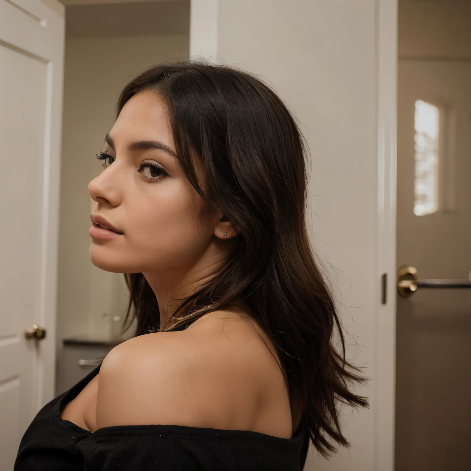 Perfil de uma mulher sexe e bastante influente no instagram.