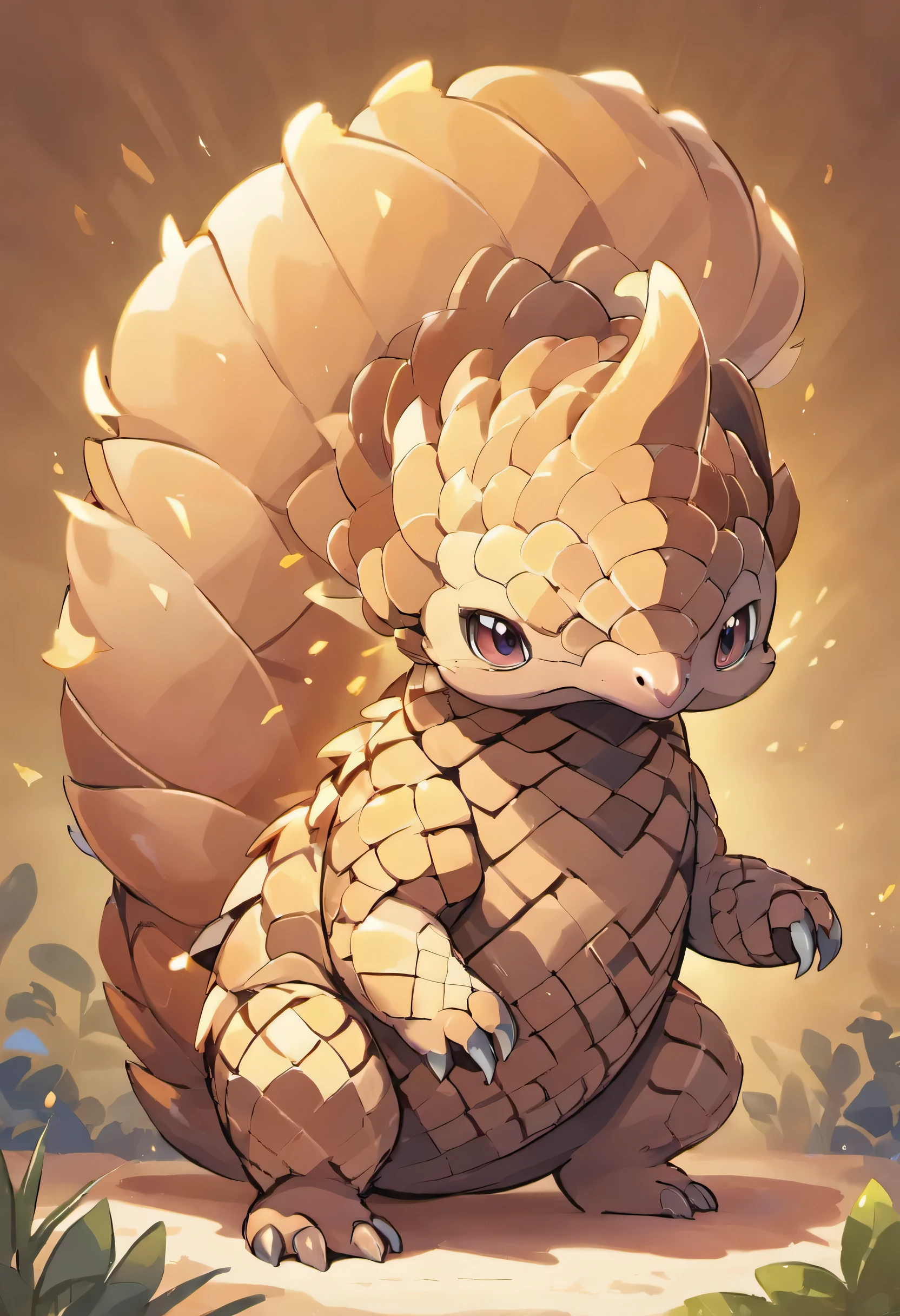 Pangolin with steel powers