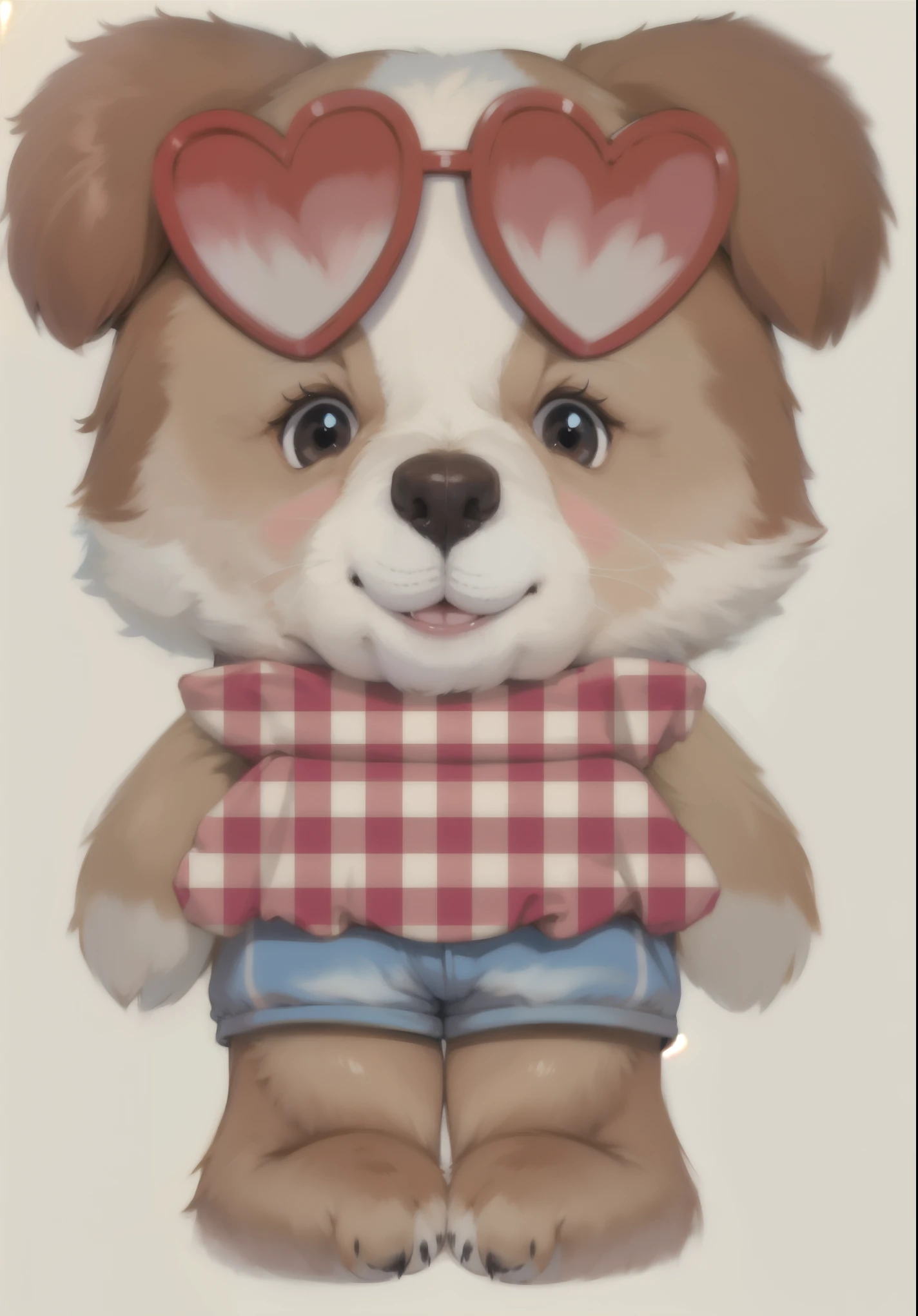 pintura digital, cachorro, 8k