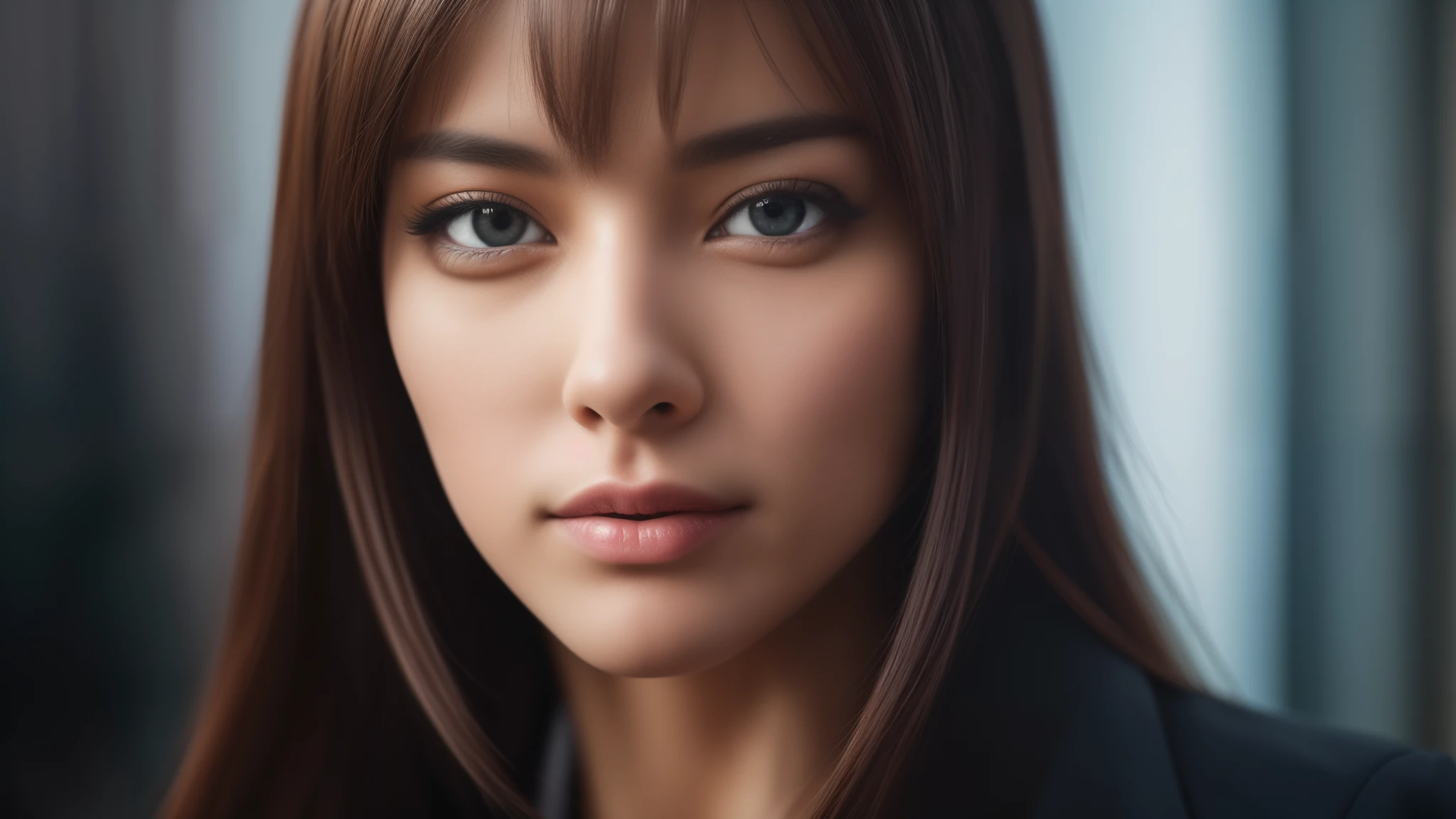 tmasterpiece,best qualtiy,hdr, hyper HD, 8K,Bokeh,Ultra-fine painting,Sharp focus,Physically-based rendering,Extreme detail description,portraitures,half-body photo，looking at viewer, (EOS R8, 50 millimeters, F1.2, 8K, RAW photo:1.2)