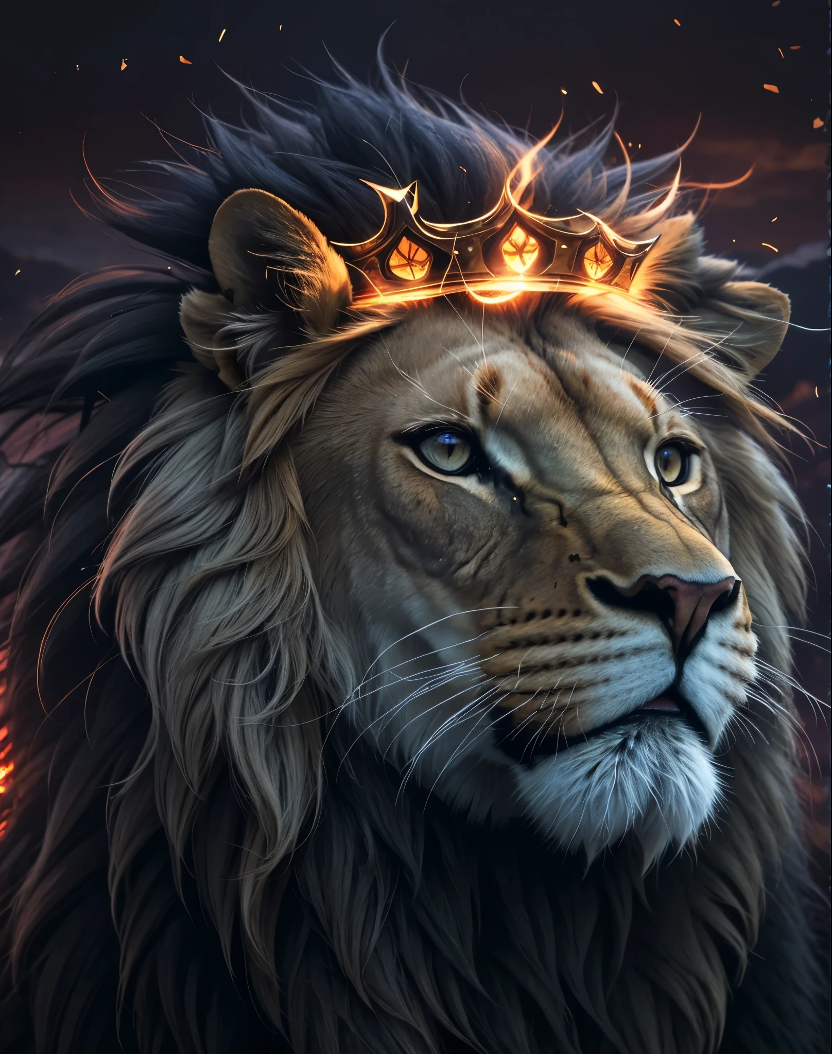 lion, Divine lion, naturais, Natureza, Natureza, Linda, Rendering, Fotorrealista, UltraHigh definition, 4K, texturasdetalhadas, thunder, sombras detalhadas, cores detalhadas, por do sol, sol se pondo, sunset, Natureza Linda, Grande Divino, por do sol, contraste detalhado, Contraste realista, high resolution, cores detalhadas, fogo, eletricidade, divina criatura, 8k, realista detalhado, 16K, 8k, High definition, contraste detalhado, Contraste realista, high resolution, cores detalhadas, fogo, eletricidade, divina criatura, 8k, realista detalhado, elegante,