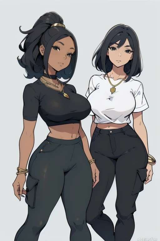 ,Sexy with bikini Costume clothes for medium muscular dark skinned woman, cabelo curto branco preso em rabo de cavalo, olhos vermelhos, jaqueta amarela, black cargo pants, drawing the race: Humano (with enhanced characteristics Genre: Feminine woman appearance: Pele morena e meio musculosa
Cabelo curto branco espetado para cima, similar ao estilo "cabelo de porco-espinho"
Olhos vermelhos brilhantes, emanating power Wearing the black jacket characteristic of High-Level Hunters, with gold detailsTight black cargo pants, with black combat boots Accessories: Luvas pretas sem dedos, revealing sharp claw marks Magic dagger floating next to his right hand, giving off a slightly bluish aura Lips are smooth or colored, fundo preto simples, Minimalismo, monotonous, paletas de cores simples, limpar, desenhos afiados, silhuetas fluidas, skirts and tight pants, high-waisted skirts and pants, vestidos simples, camisas e blusas, asymmetric, Geometric, Materiais e designs elegantes e luxuosos, simples, minimal accessories, Fine silver or gold necklaces and rings, simples bangles, Designs diferenciados, silhuetas simples, estilo simples e sofisticado, elegance, Minimalismo, materiais de alta qualidade, cool and urban print, alta moda, simplicity and sophistication, Sozinho, 1 garota, seios grandes, coxas grossas, cintura fina, seios suados