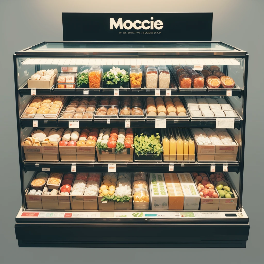 Vectoritize a ((simple flat minimalistic monochromatic logo)), featuring (a grocery store) well illuminated, low detail, logo, 2d (text say:"Grocery")