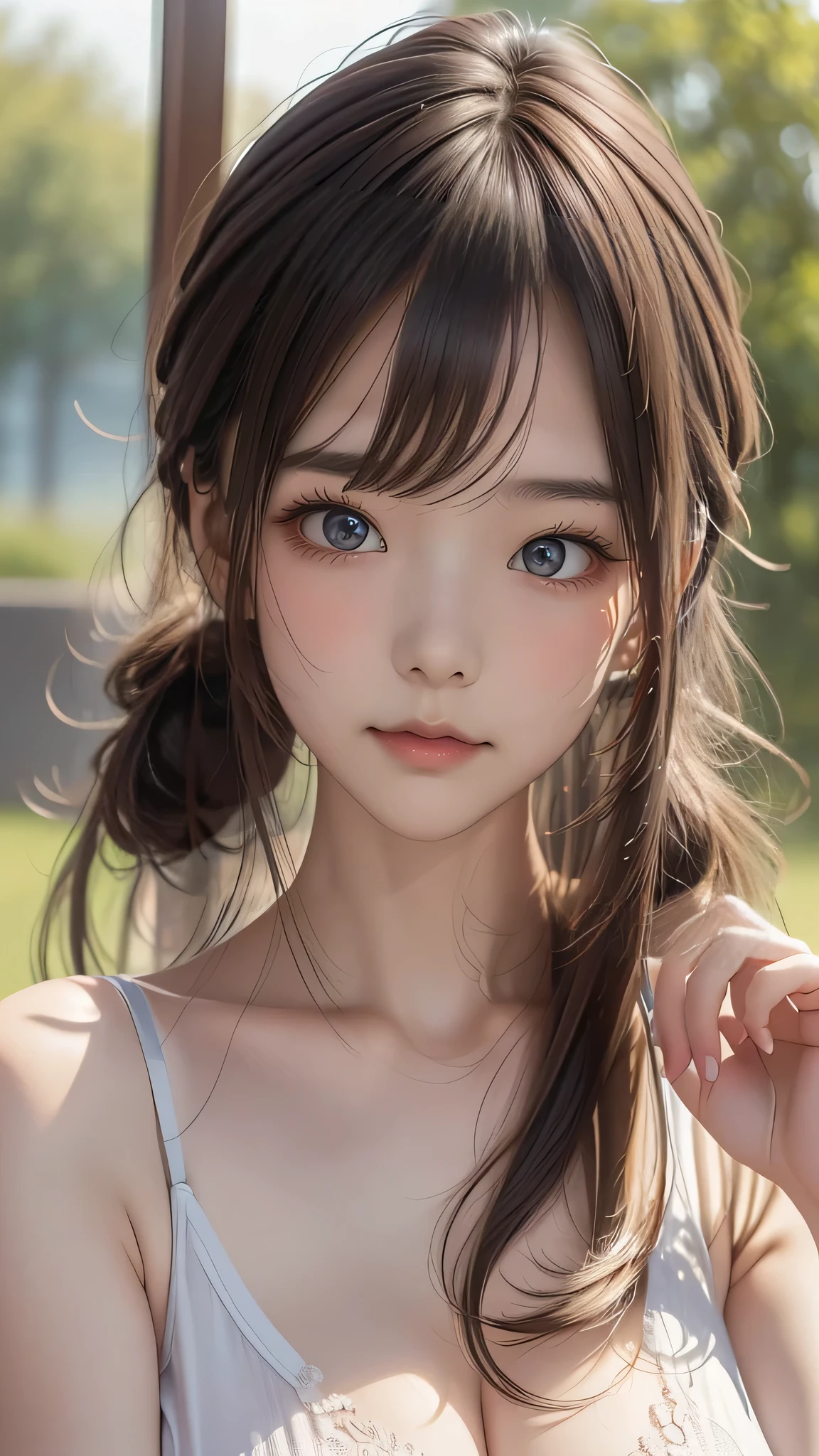 (random cute clothes),(random pose),(Thin type),(large breasts),(random hairstyle),(Highest image quality,(8K),Ultra-realistic,Best Quality,High quality,High Definition,high quality texture,high detailing,Beautiful detailed,fine detailed,extremely details CG,Detailed texture,realistic representation of face,masterpiece,presence)