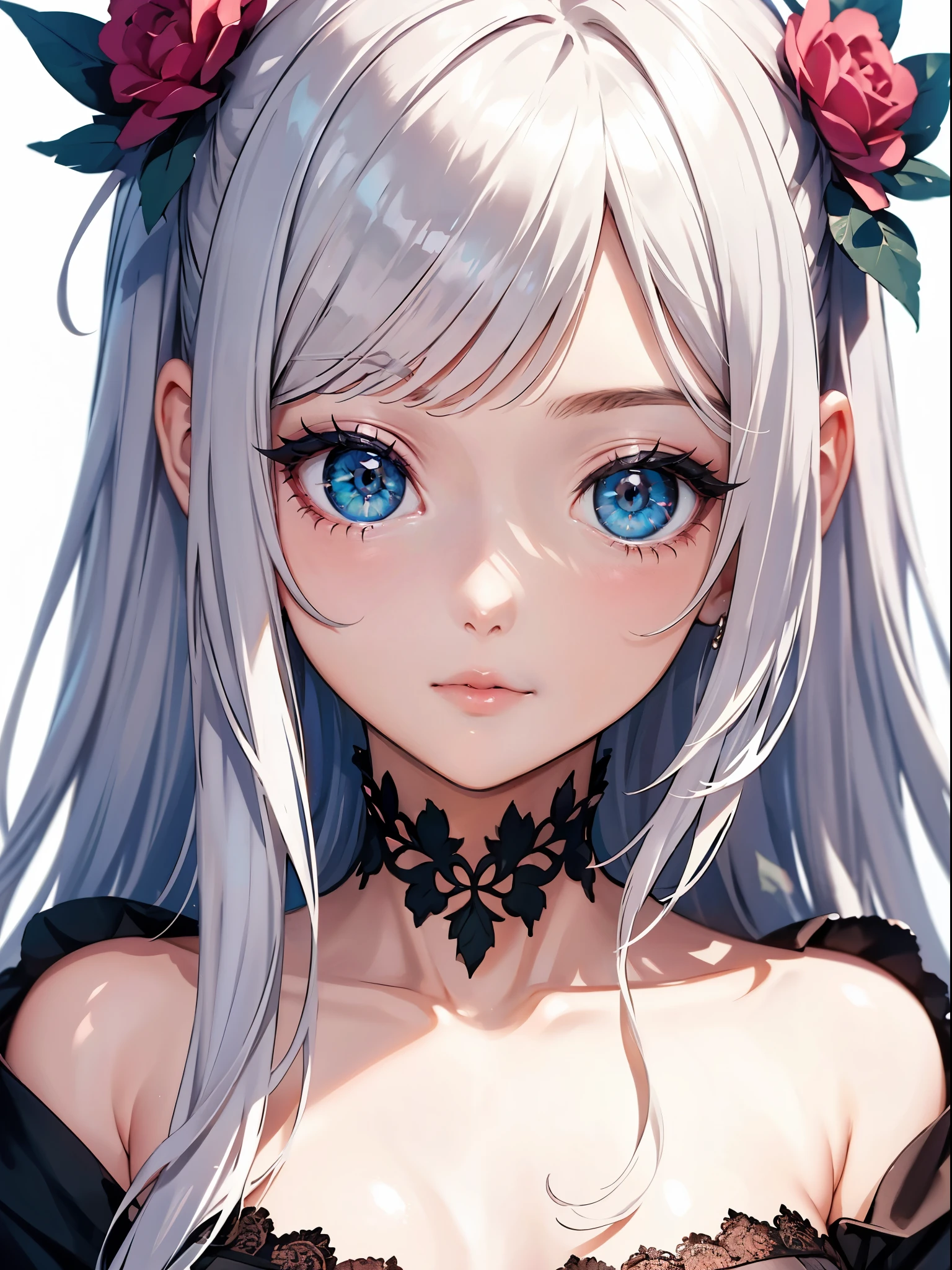 one beautiful girl,detailed beautiful hair,detailed beautiful eyes