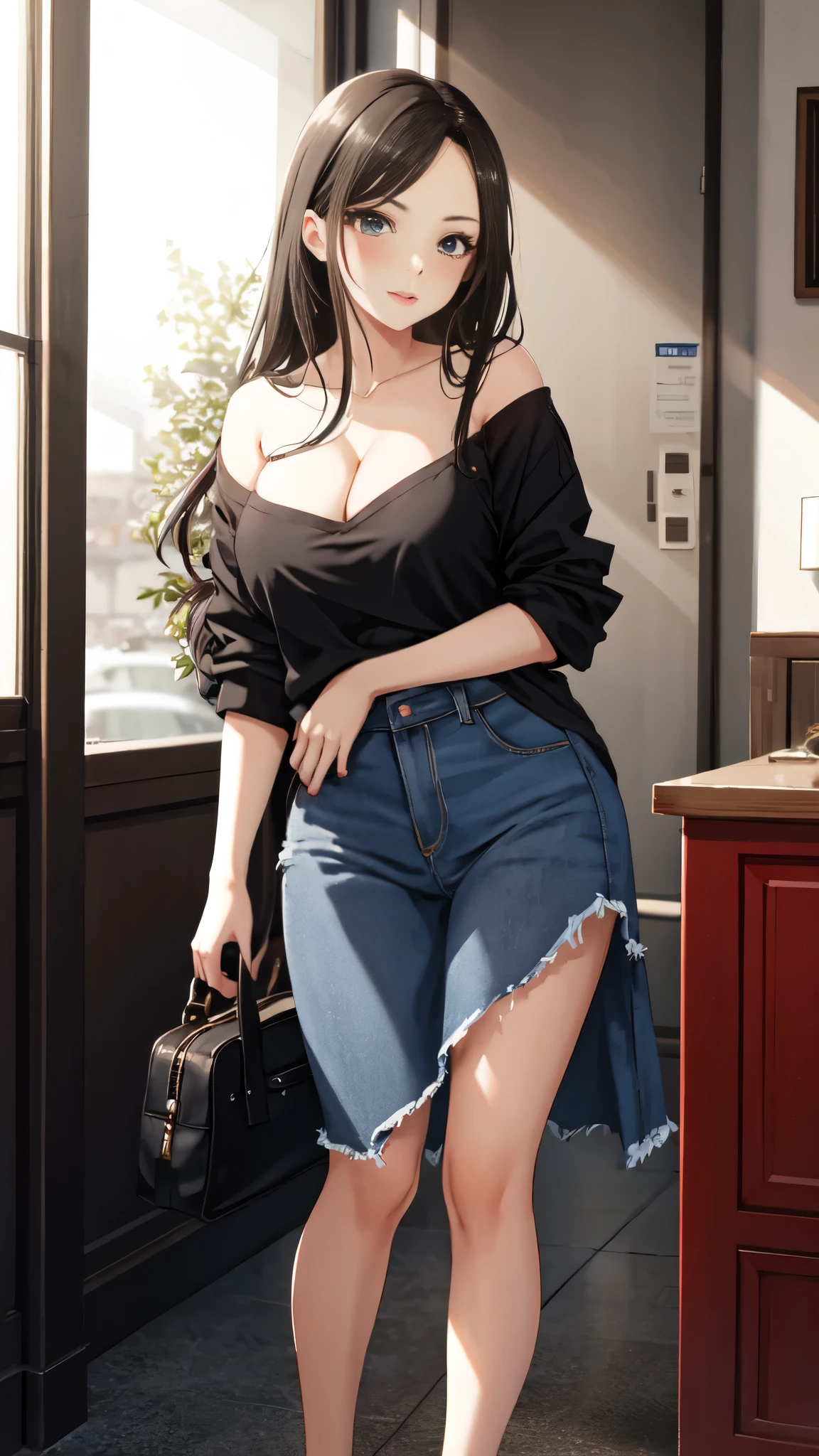 beautiful sexy 20 year old European hot chic, amazing stunningly beautiful, casual clothes