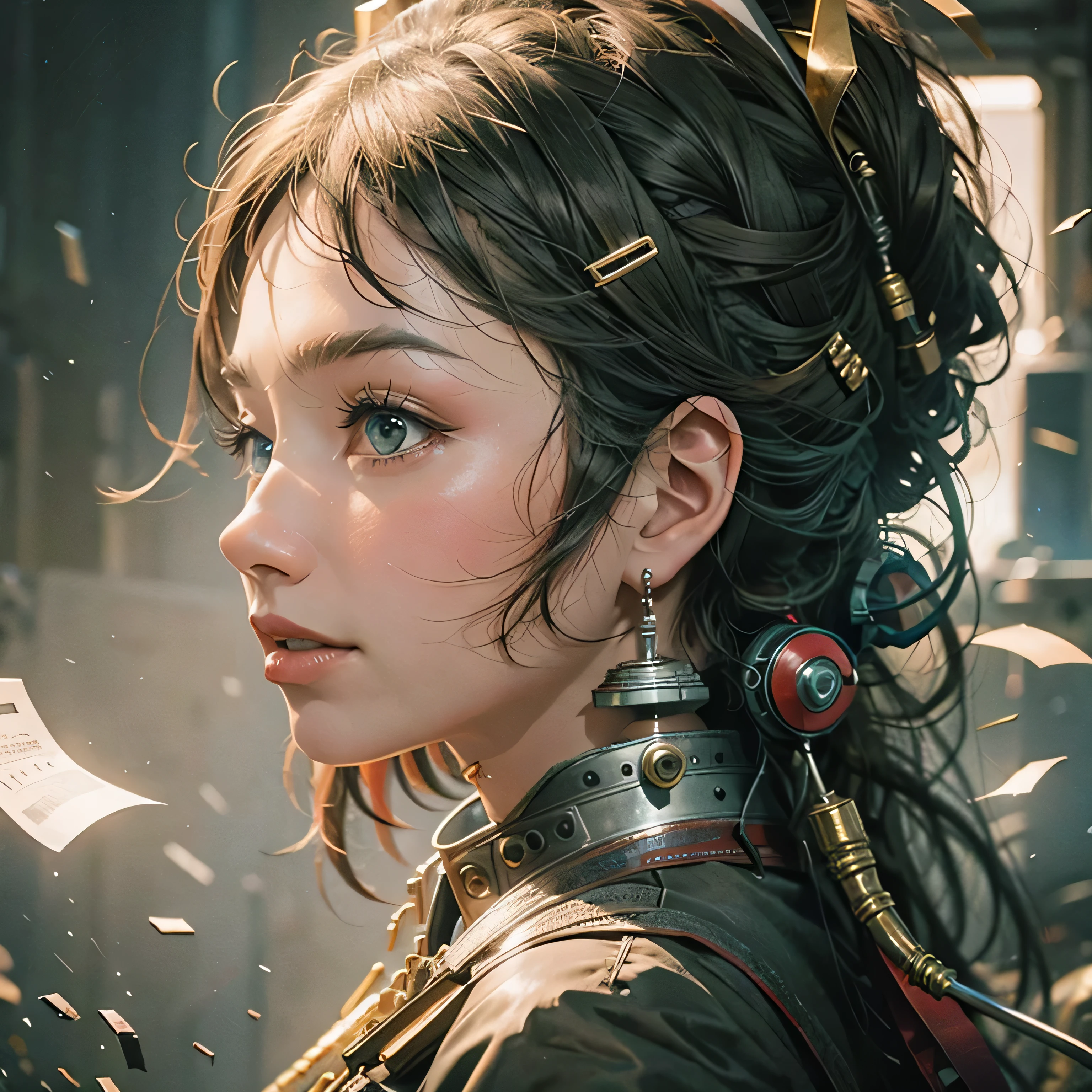 highest quality,Absurd,8k resolution,Official Art, Highly detailed CG Unity 8k wallpaper,masterpiece,(Profile picture),woman,