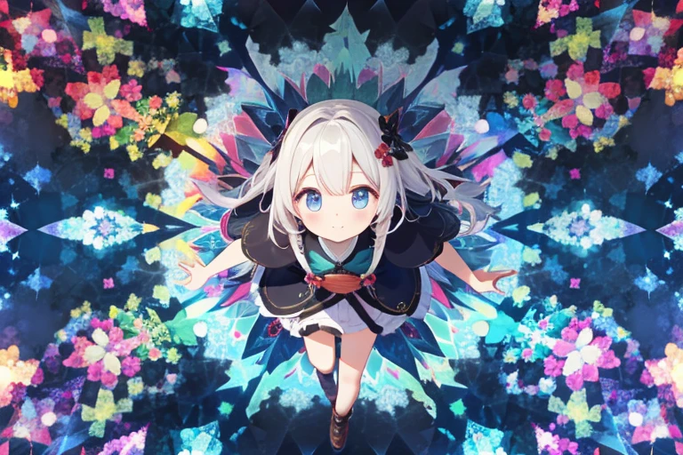 <lora:fractal:1>,fractal,1girl,