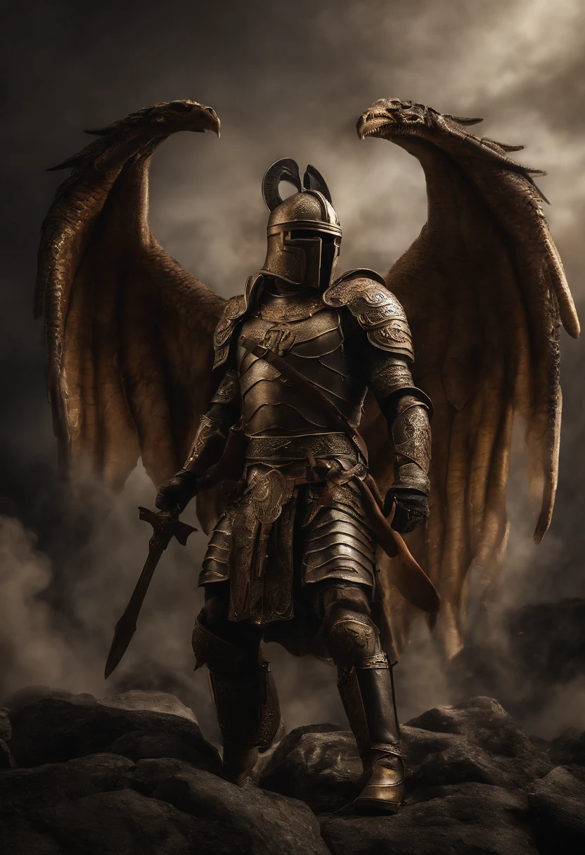 Saint Michael figthing the dragon