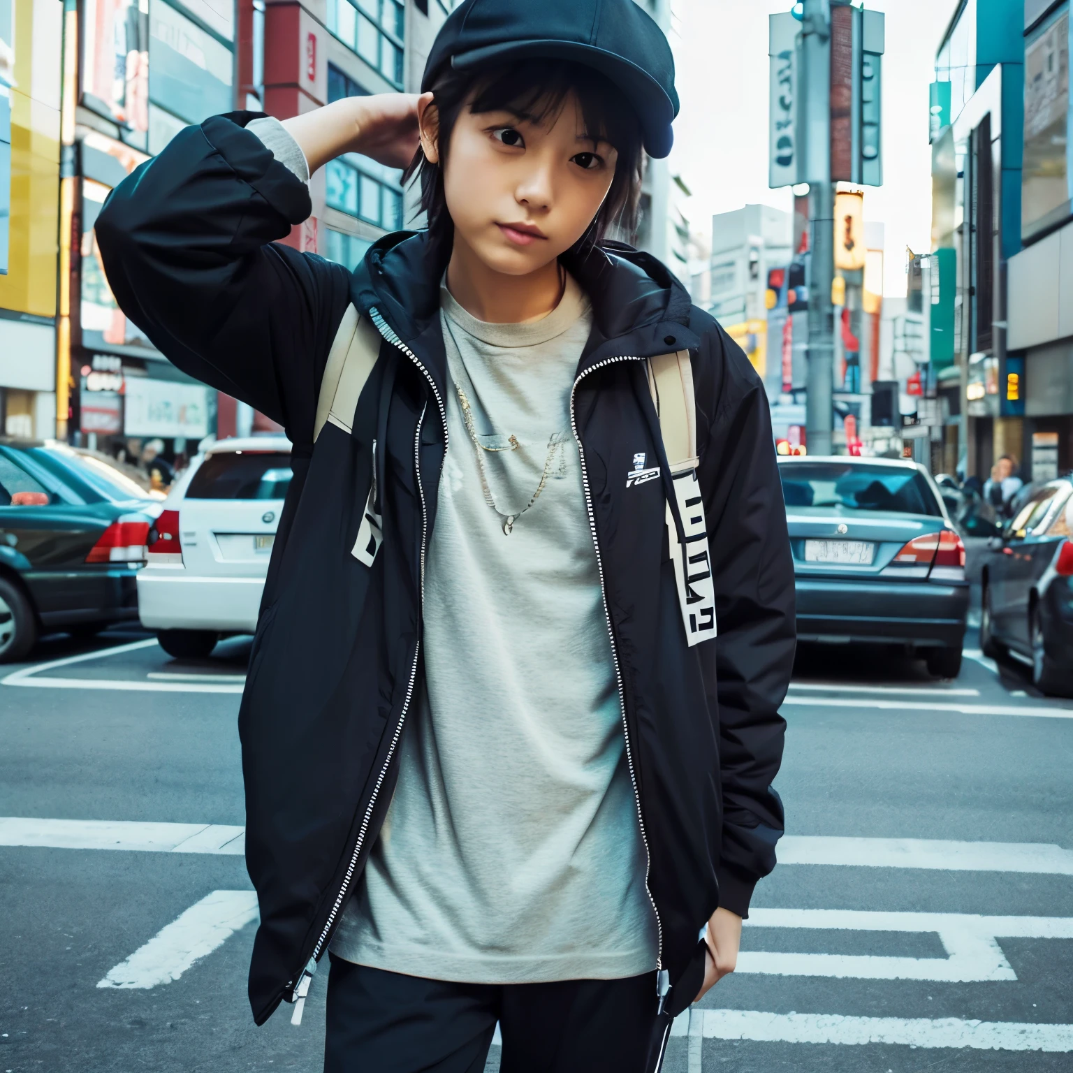 Boyish girl、Japanese、boyish