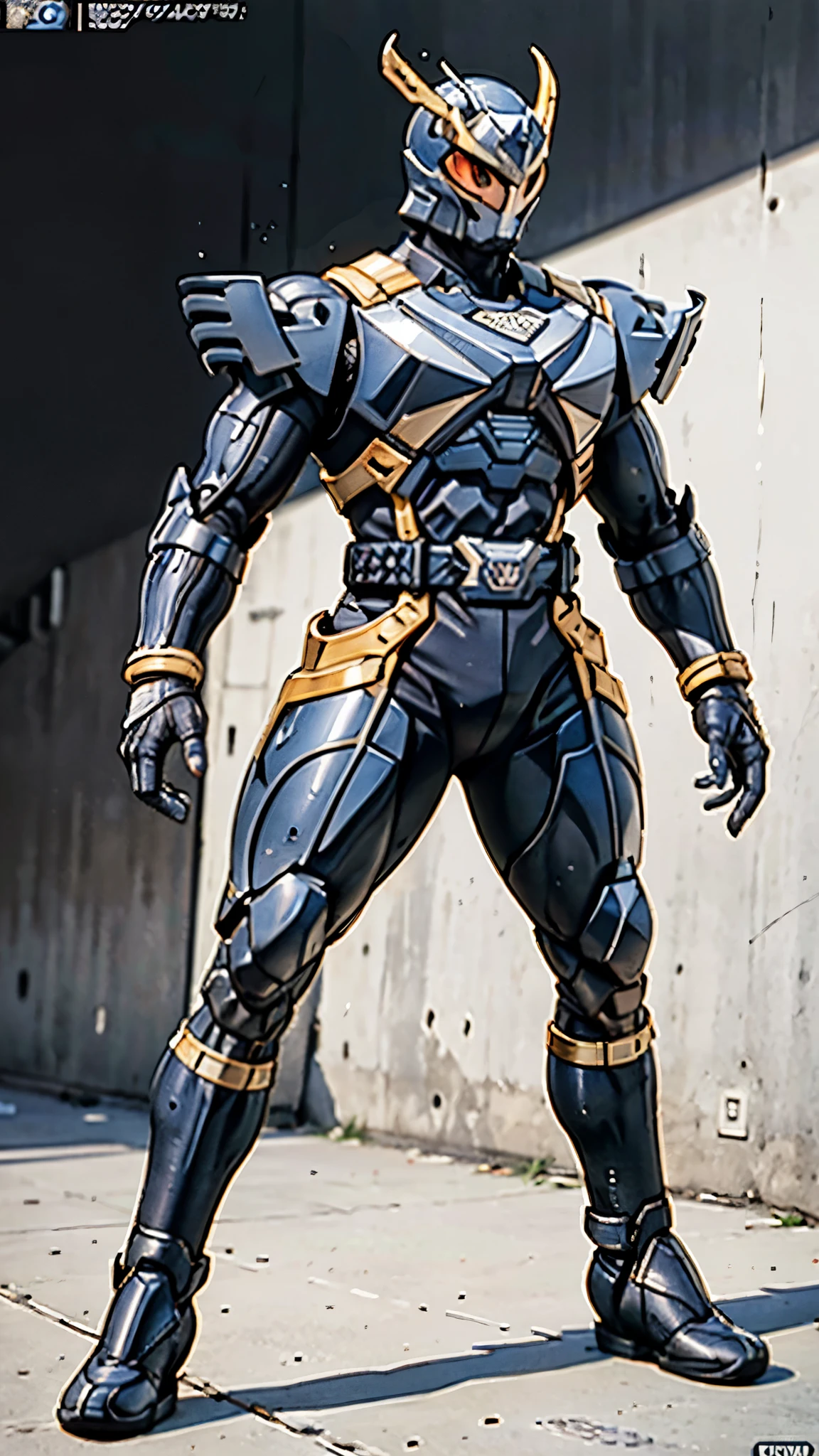 A man wearing a full-face helmet, a fantasy-style biomecha armored combat suit, green eyes, a composite layered chest armor, fully enclosed shoulder guards, matching arm and leg guards, the belt is adorned with dragon claw grasping orbs, primarily black with red accents, the design balances heavy with agility, a high-tech biological armor, concept inspired by dragons, stands on the skyscraper of a futuristic high-tech city, this character embodies a finely crafted fantasy-surreal style armored hero in anime style, exquisite and mature manga art style, ((male:1.5)), metallic, real texture material, dramatic, high definition, best quality, highres, ultra-detailed, ultra-fine painting, extremely delicate, professional, perfect body proportions, golden ratio, anatomically correct, symmetrical face, extremely detailed eyes and face, high quality eyes, creativity, RAW photo, UHD, 32k, Natural light, cinematic lighting, masterpiece-anatomy-perfect, masterpiece:1.5