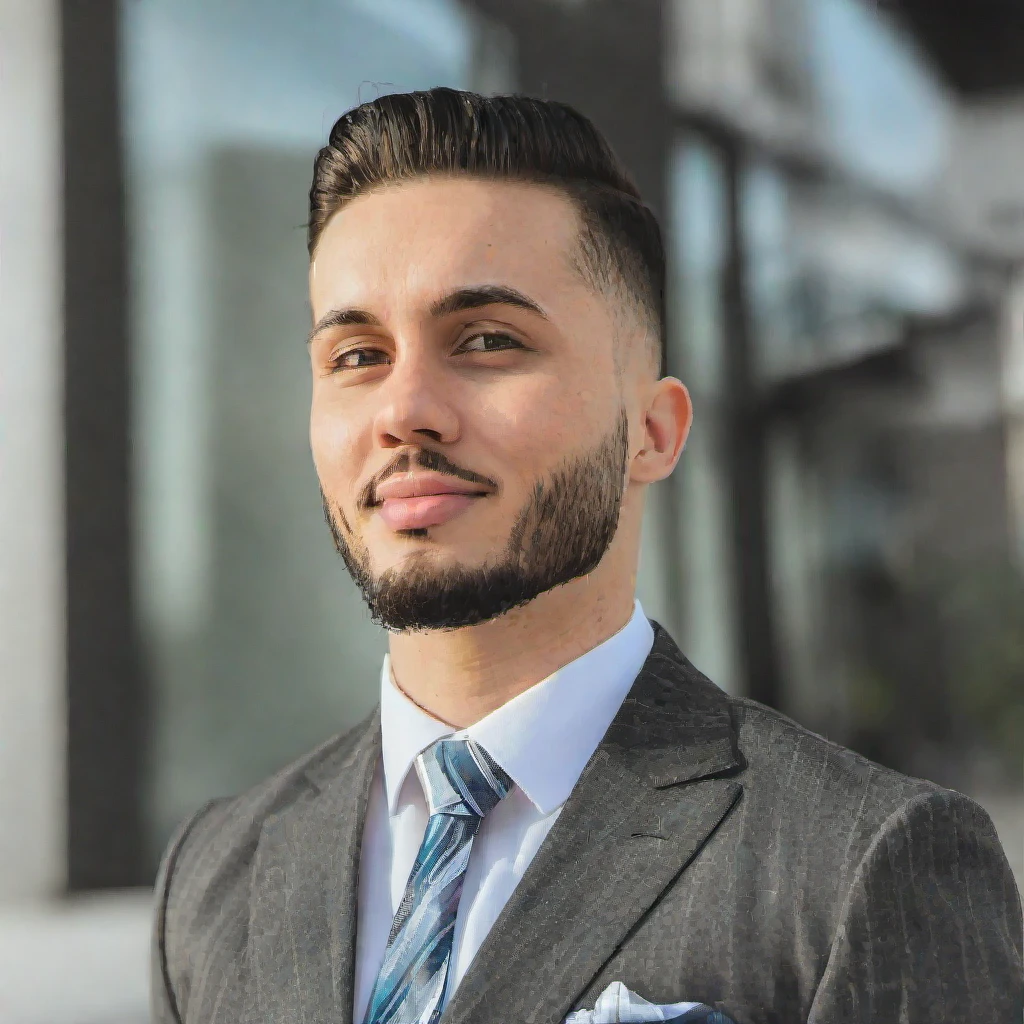 1 businessman, 25 years old