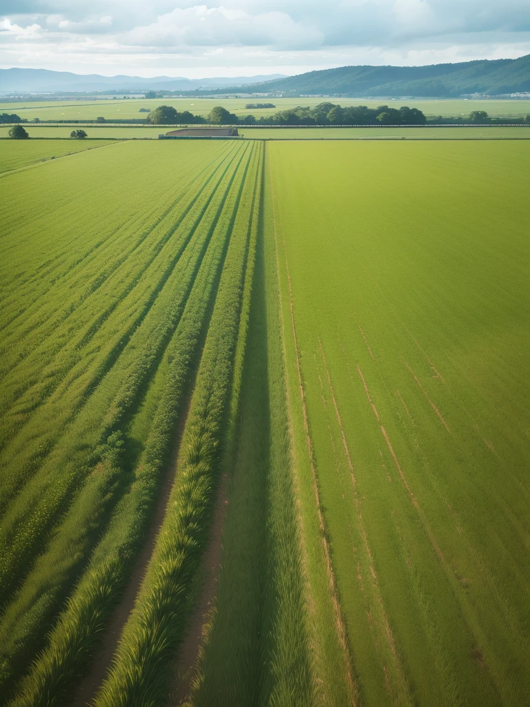 Field after the rain