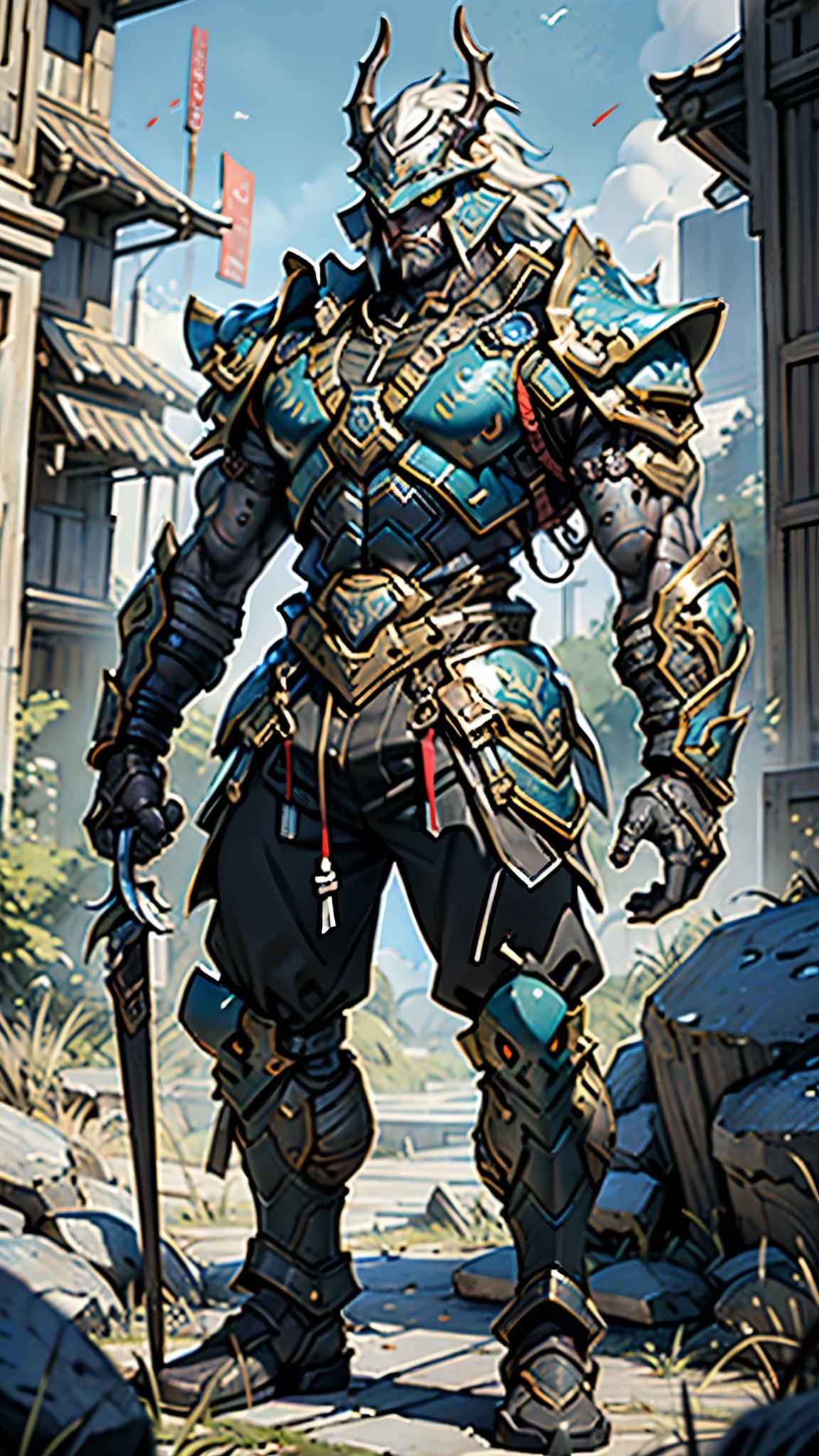 A man wearing a full-face helmet, a fantasy-style biomecha armored combat suit, green eyes, a composite layered chest armor, fully enclosed shoulder guards, matching arm and leg guards, the belt is adorned with dragon claw grasping orbs, primarily black with red accents, the design balances heavy with agility, a high-tech biological armor, concept inspired by dragons,stand on the top of a skyscraper in a futuristic sci-fi city, this character embodies a finely crafted fantasy-surreal style armored hero in anime style, exquisite and mature manga art style, ((male:1.5, element, plasma, energy)), metallic, real texture material, dramatic, high definition, best quality, highres, ultra-detailed, ultra-fine painting, extremely delicate, professional, perfect body proportions, golden ratio, anatomically correct, symmetrical face, extremely detailed eyes and face, high quality eyes, creativity, RAW photo, UHD, 32k, Natural light, cinematic lighting, masterpiece-anatomy-perfect, masterpiece:1.5