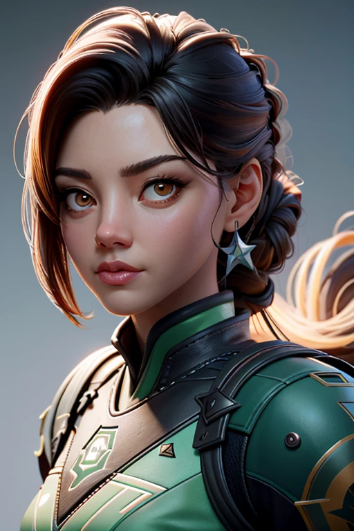  The elegant design puts the focus on preserving the original  features. The hero is depicted in high resolution, 8K with intricate details, creating a masterpiece that doubles as a wallpaper. The technology-infused attire shines under professional lighting, bringing out the beautifully detailed eyes, and top-quality textures. The artist skillfully blends ultra-detailed lines and tones, ensuring a high-quality finish. A portrait of the archer with a serene expression, embodying the Overwatch spirit, graces the final illustration.