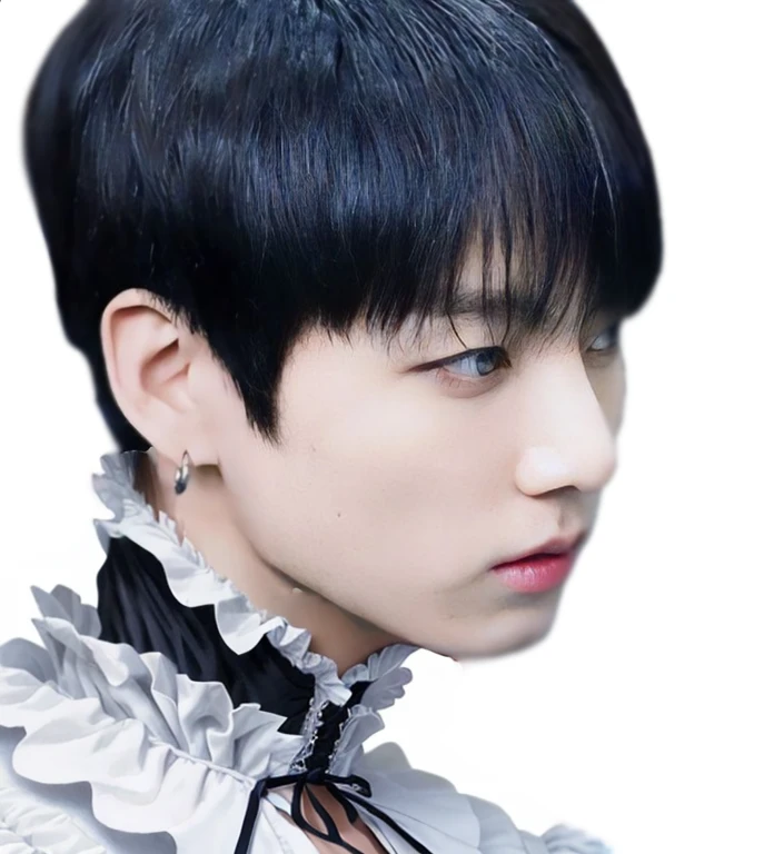 ruffles on a collar vampire realistic Victorian